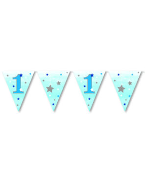 1. Geburtstag Junge Wimpelkette One Little Star 3