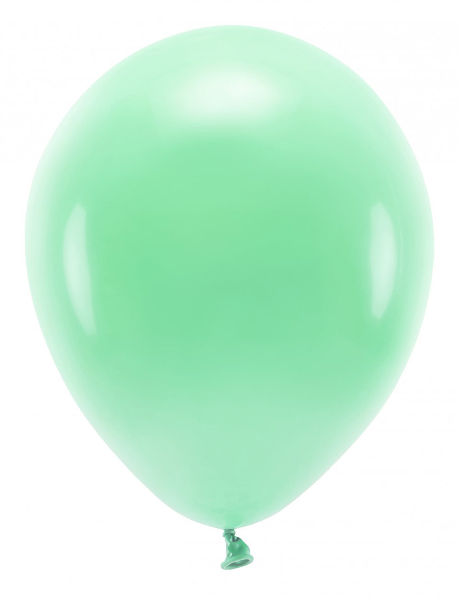10 Minzgrüne Pastel Latexballons 26 cm Deko