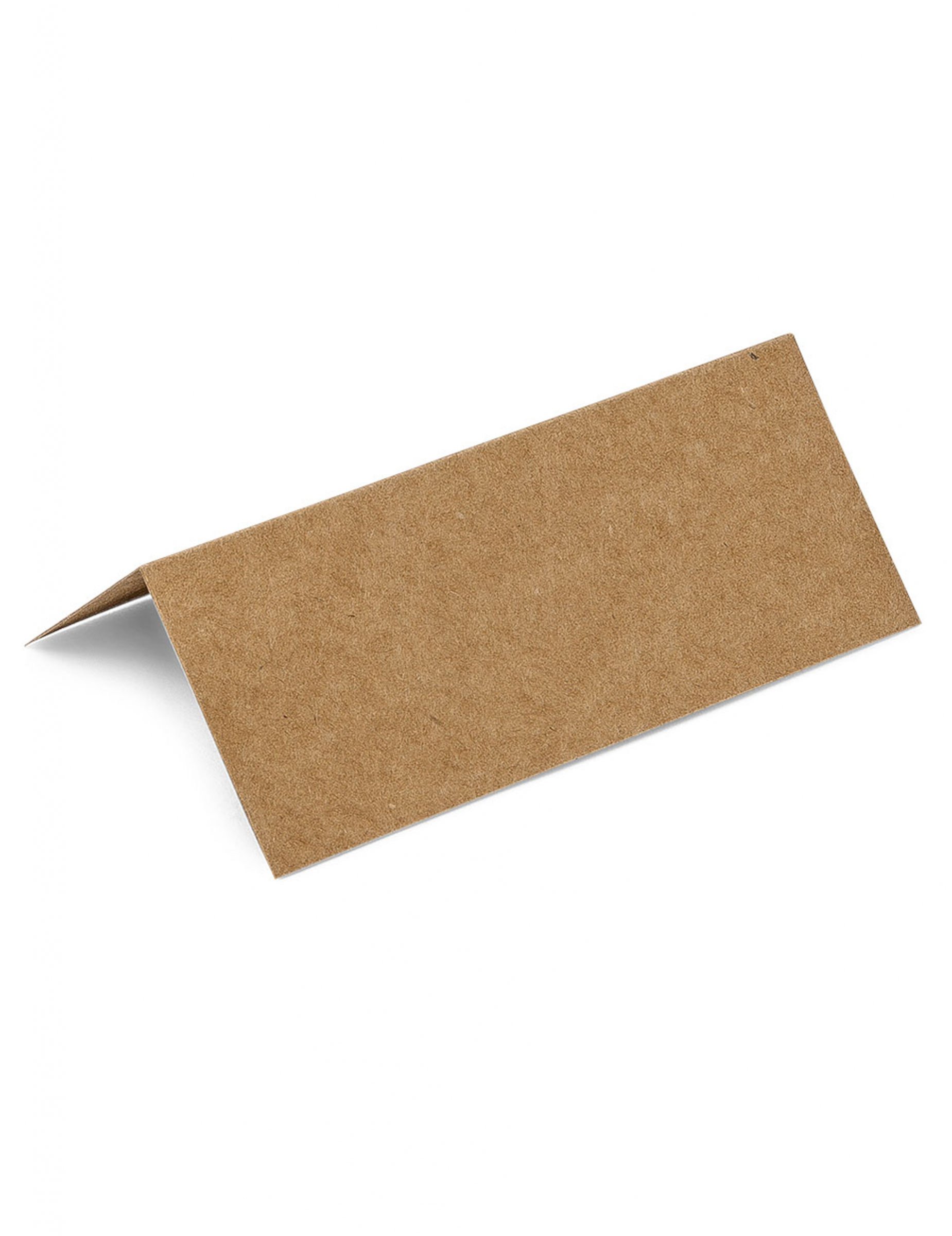 10 Namenskarten aus Kraftpapier 9