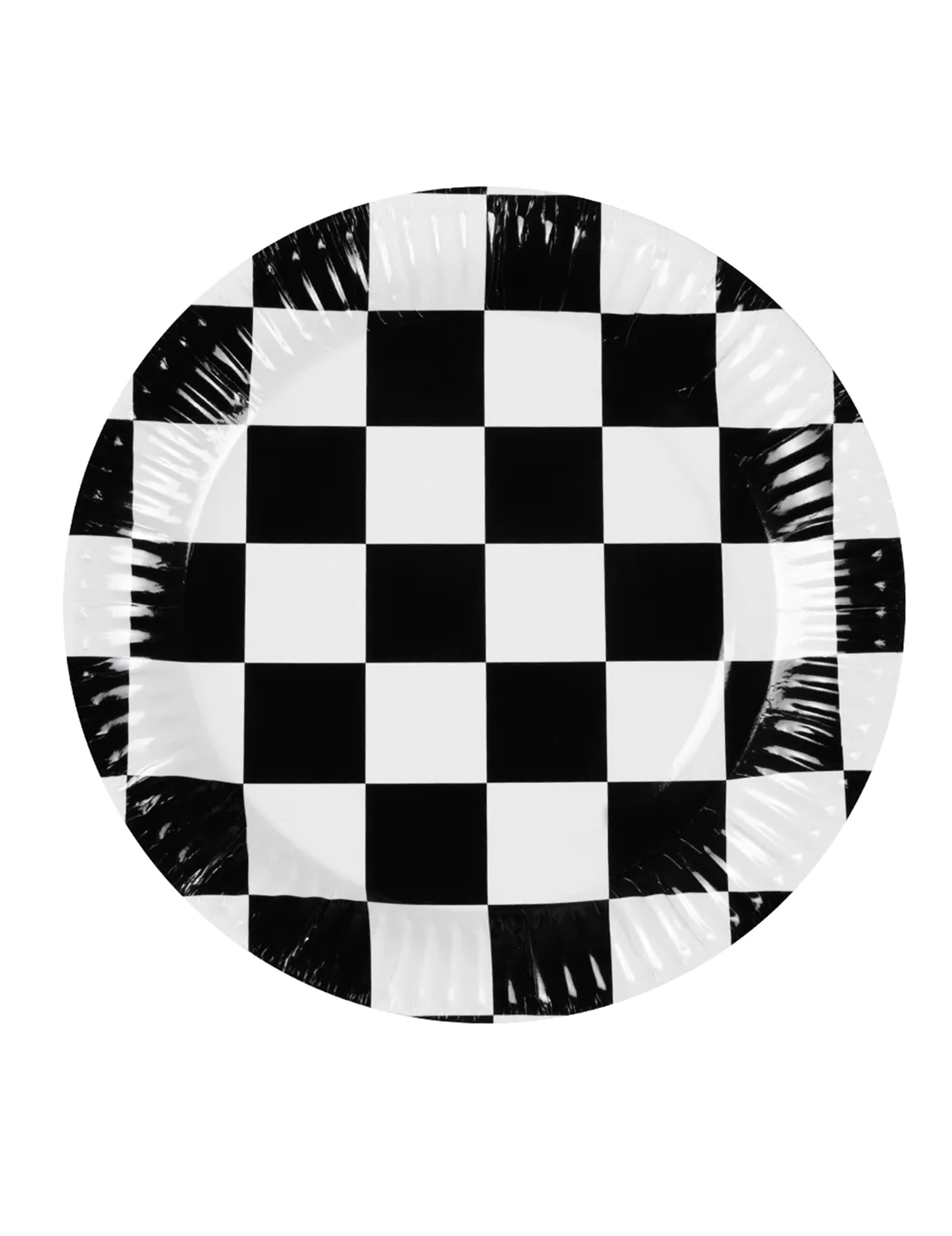 10 Pappteller Rennauto Racing 23 cm
