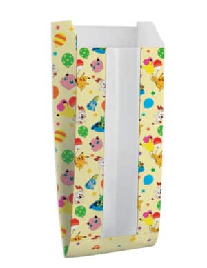 10 Pokémon Papiertüten mit Sichtfenster