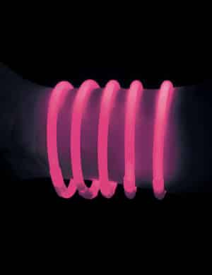 100 Knicklichter Armbänder Erwachsene pink