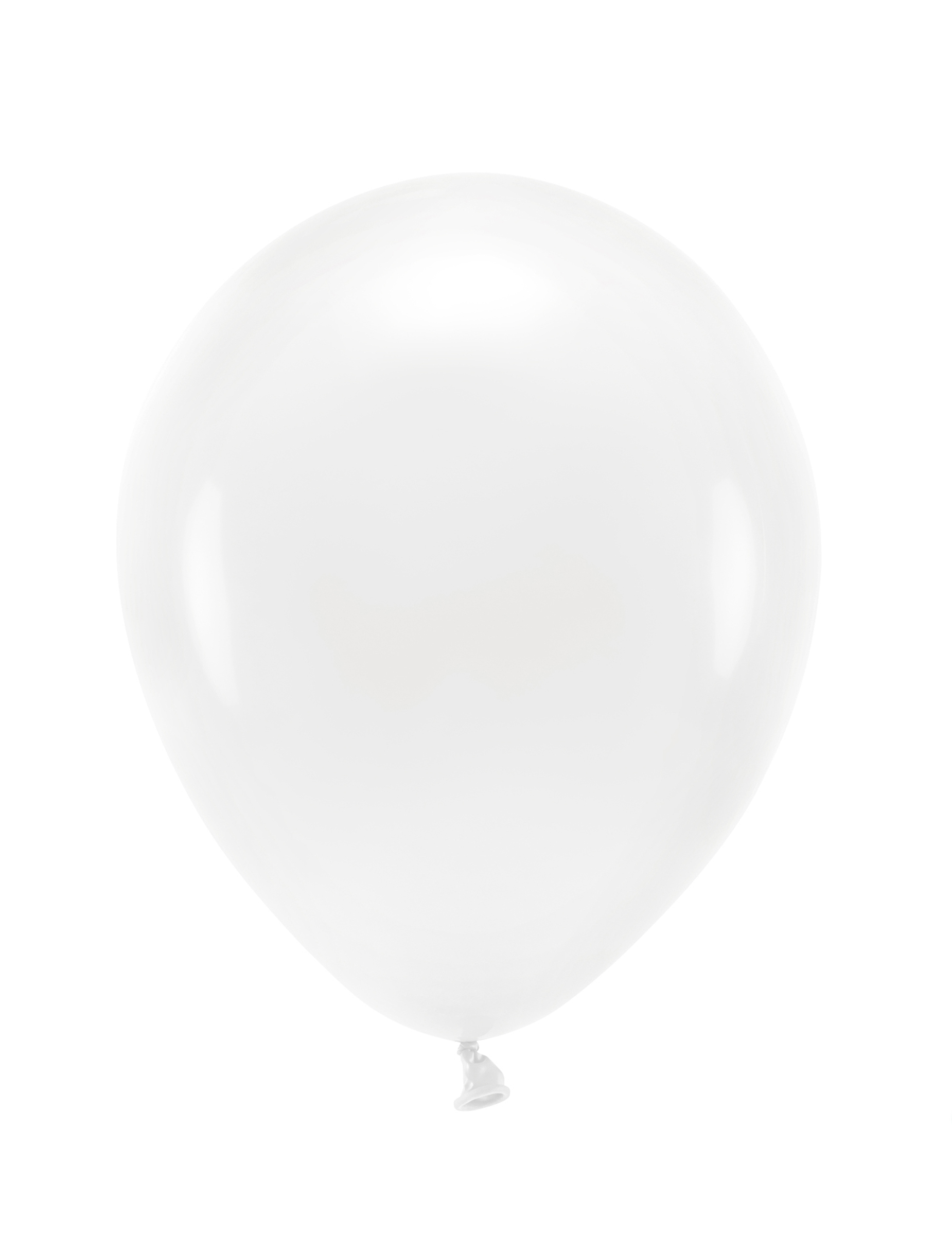 100 weiße Latex Ballons 26 cm