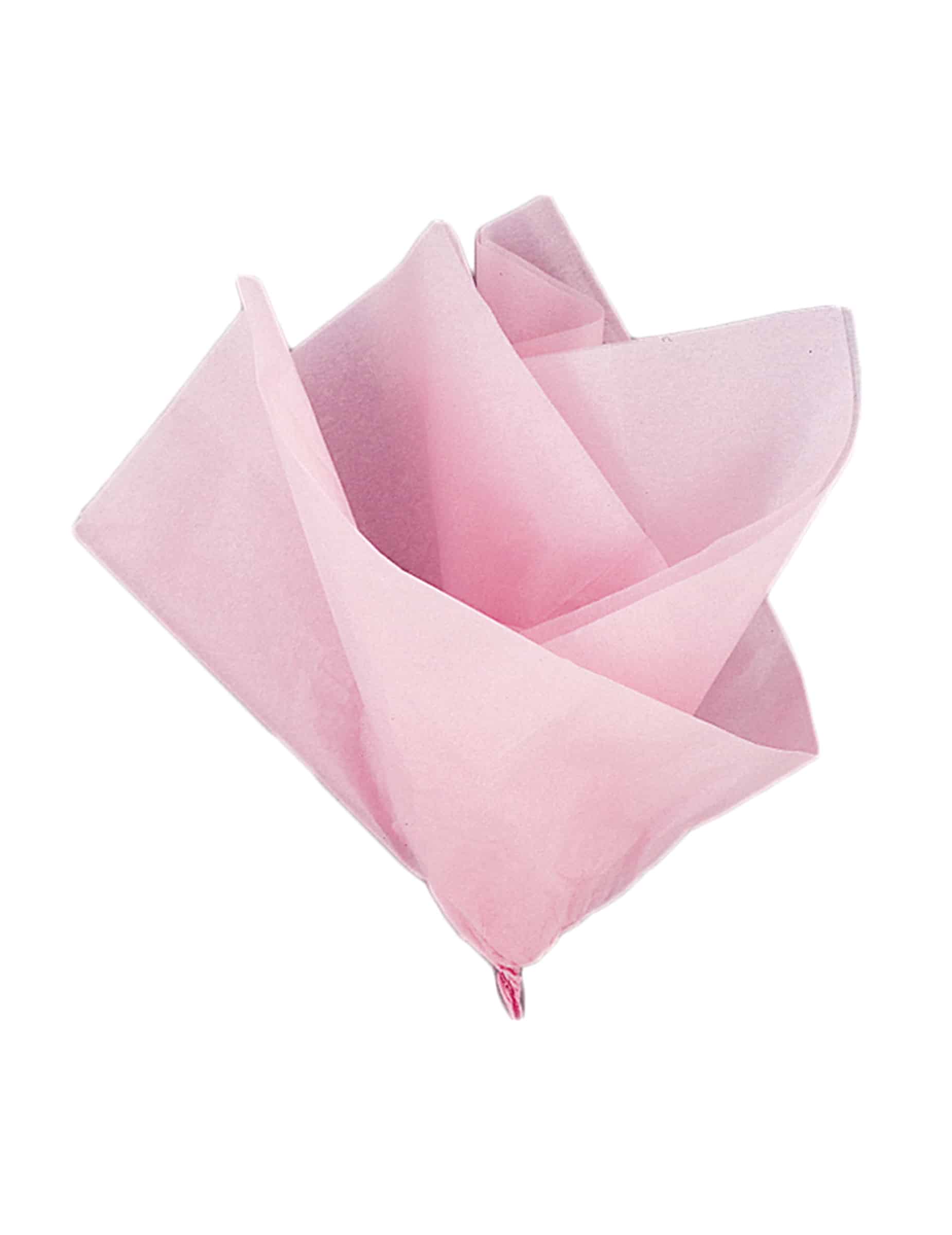 10er Set Seidenpapier Pastellrosa