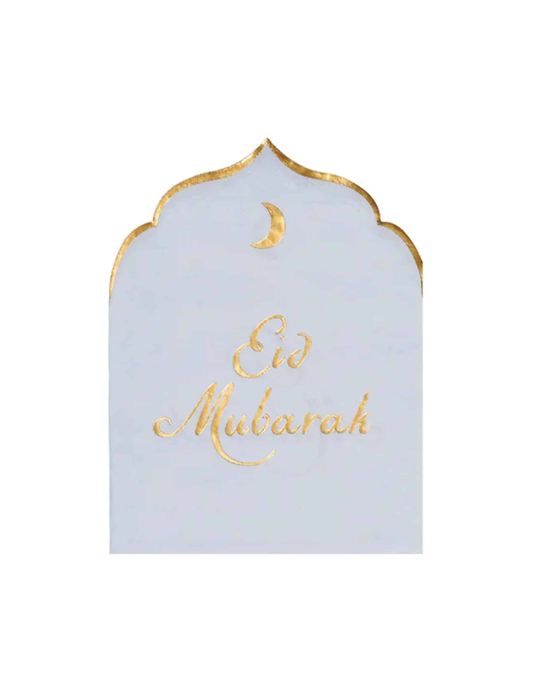 12 Servietten Eid Mubarak 16 x 13