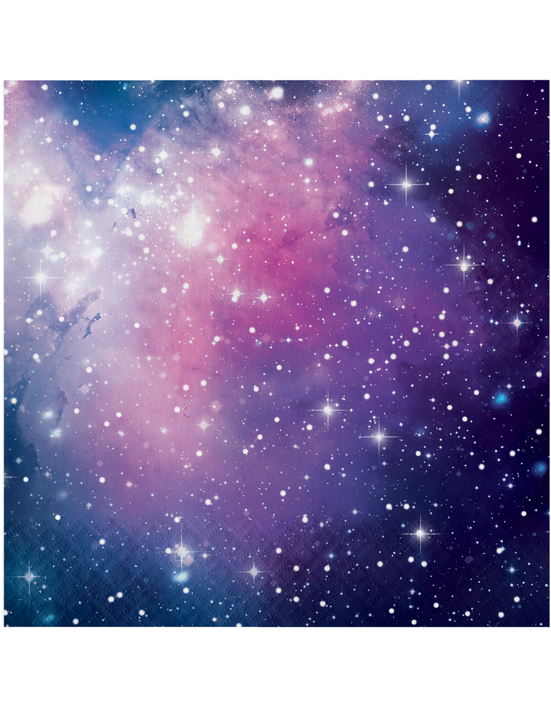 16 Galaxy Papierservietten 33 x 33 cm Milchstraße