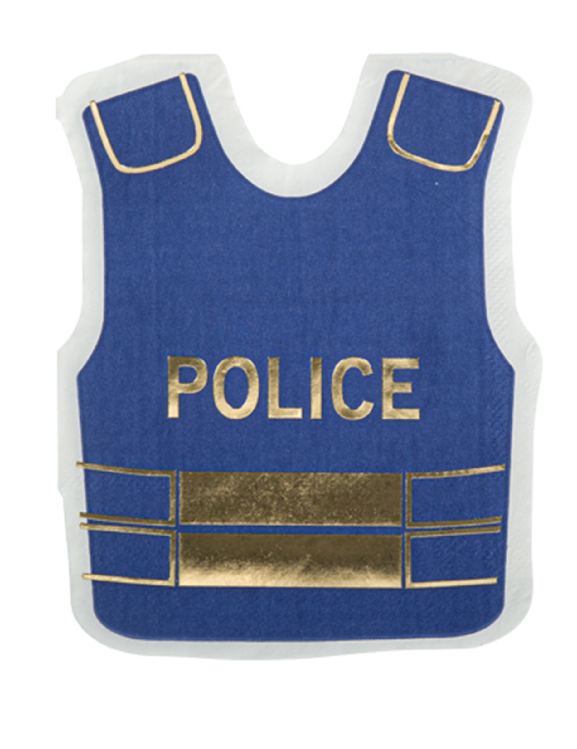 16 Polizei-Servietten