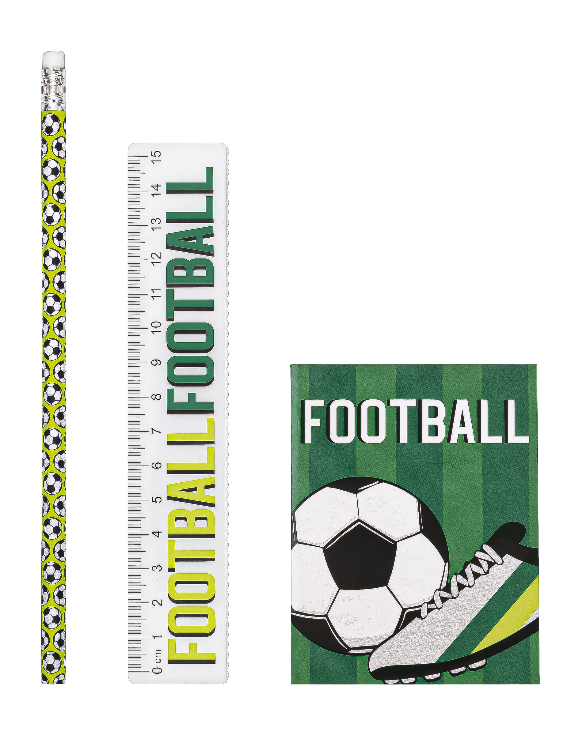 18-teiliges Fußball-Schreibset