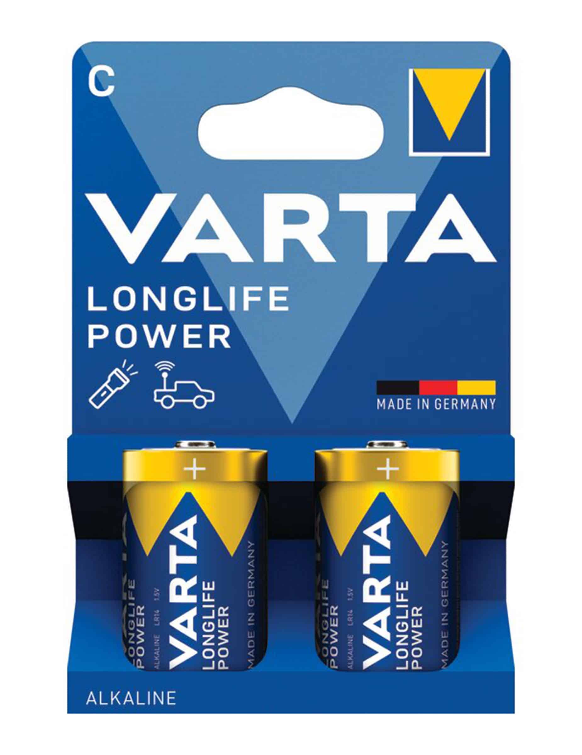 2 Varta Longlife Power LR14/C