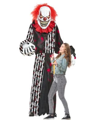 2-in-1 Riesen-Horrorclown Kostüm (2
