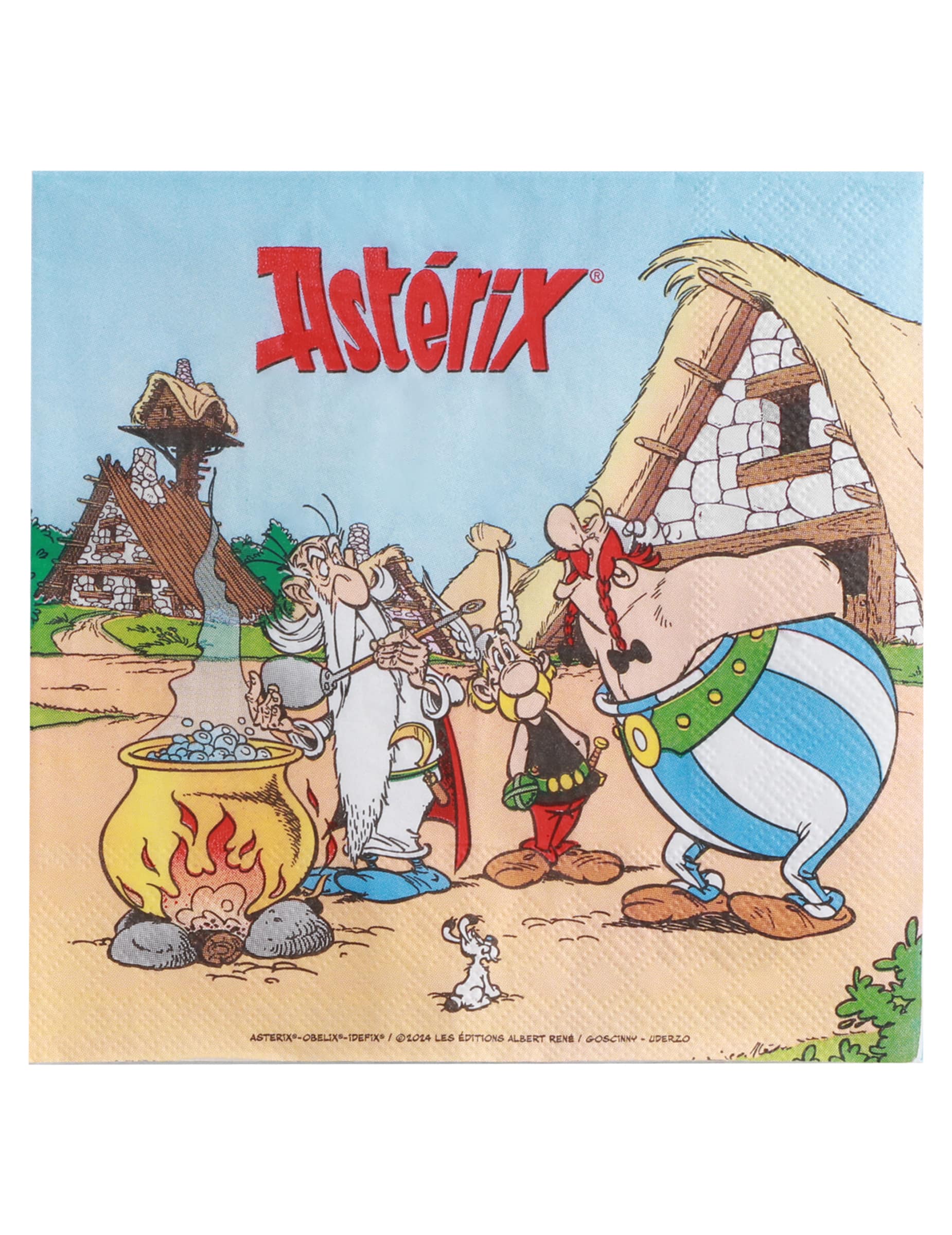 20 Asterix Papierservietten 33 x 33 cm