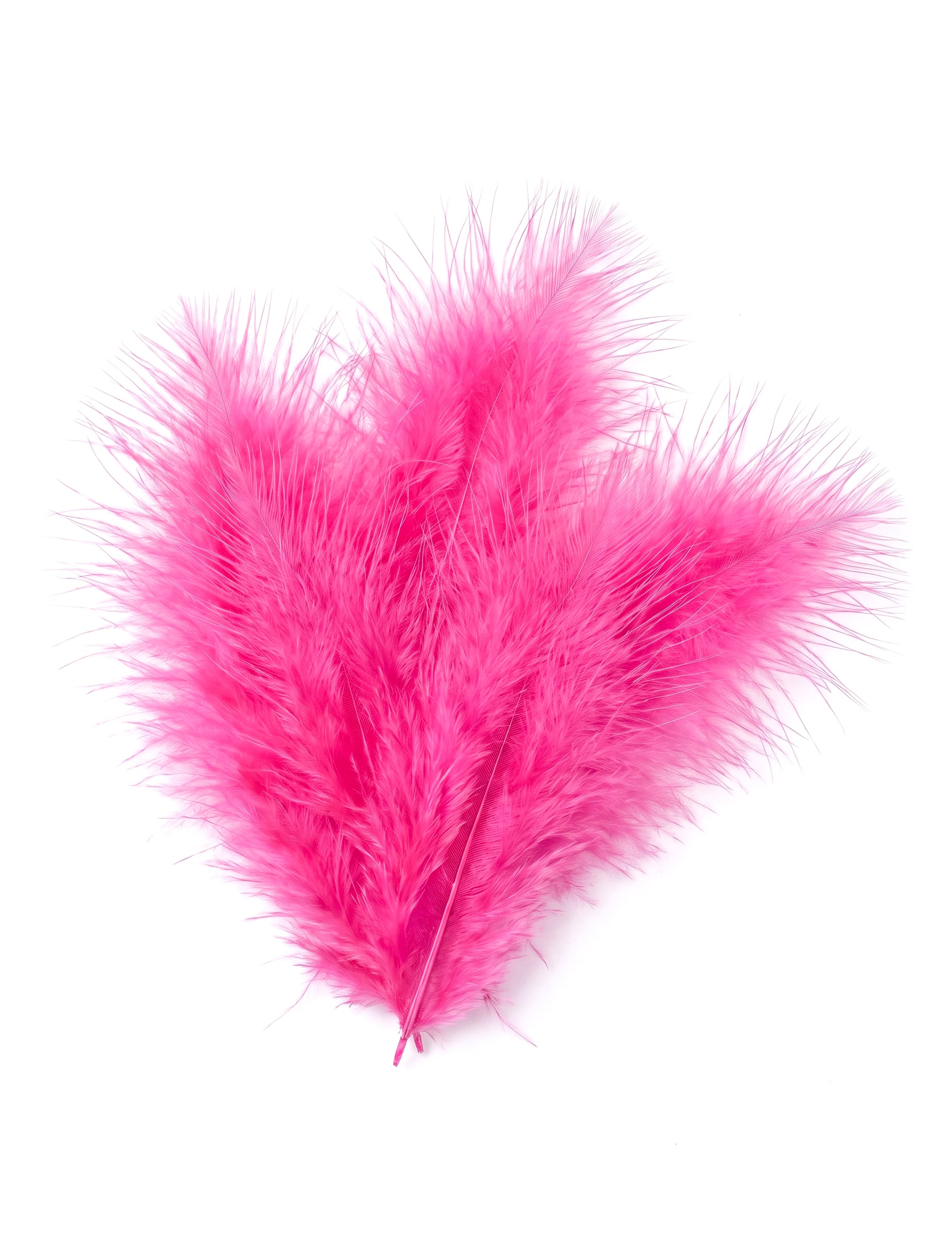 20 Deko Federn Fuchsia 5