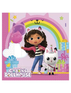 20 Gabby's Dollhouse Papierservietten