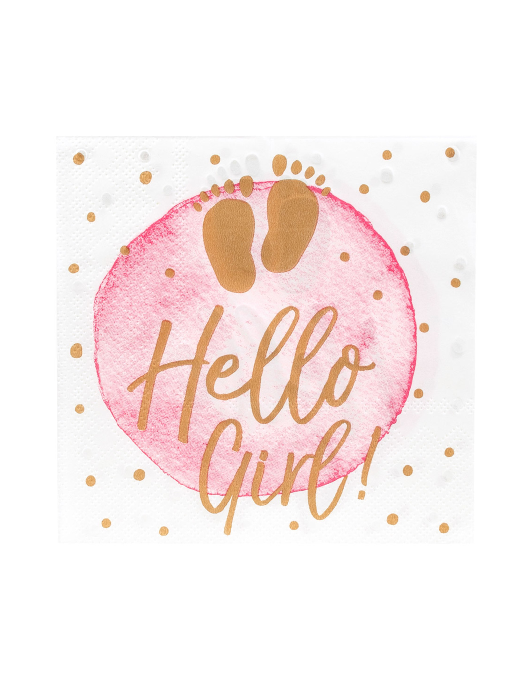 20 Hello Girl Servietten