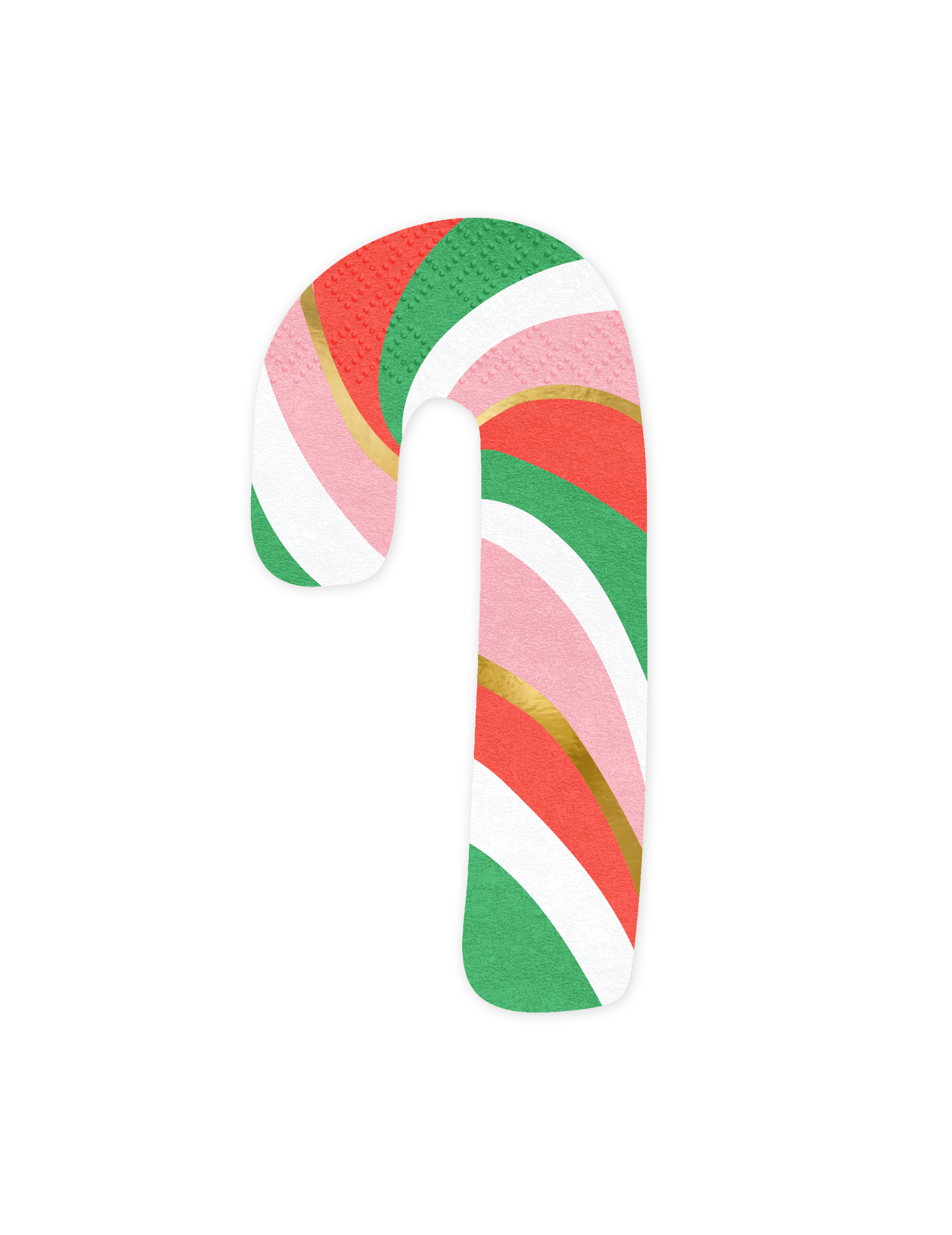 20 Kleine Zuckerstangen-Papierservietten 8 x 15
