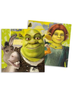 20 Papierservietten Shrek 33 x 33 cm
