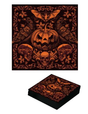 20 Servietten Halloween Party 16 x 16 cm
