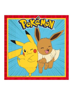 20 Servietten Pokémon Next Gen 33 x 33 cm