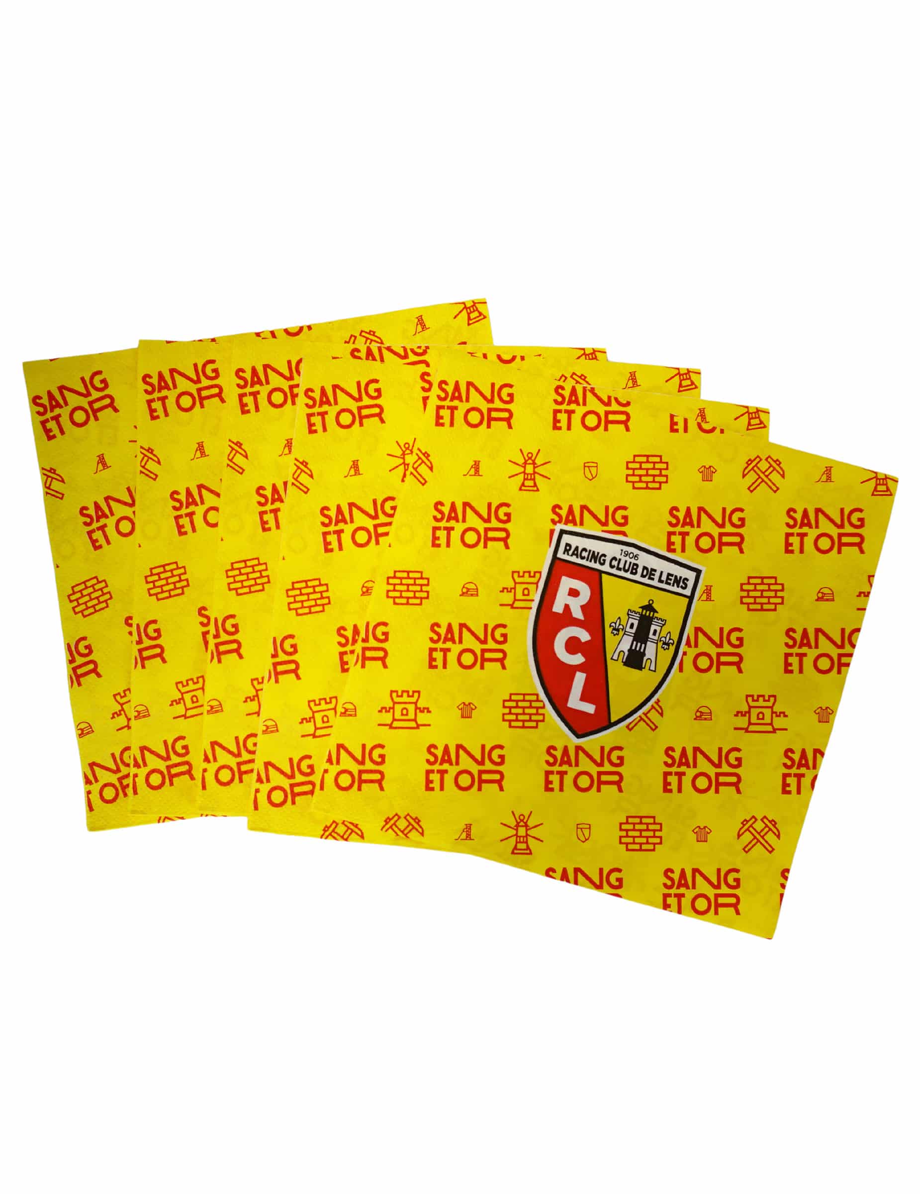 20 Servietten RC Lens 33 x 33 cm