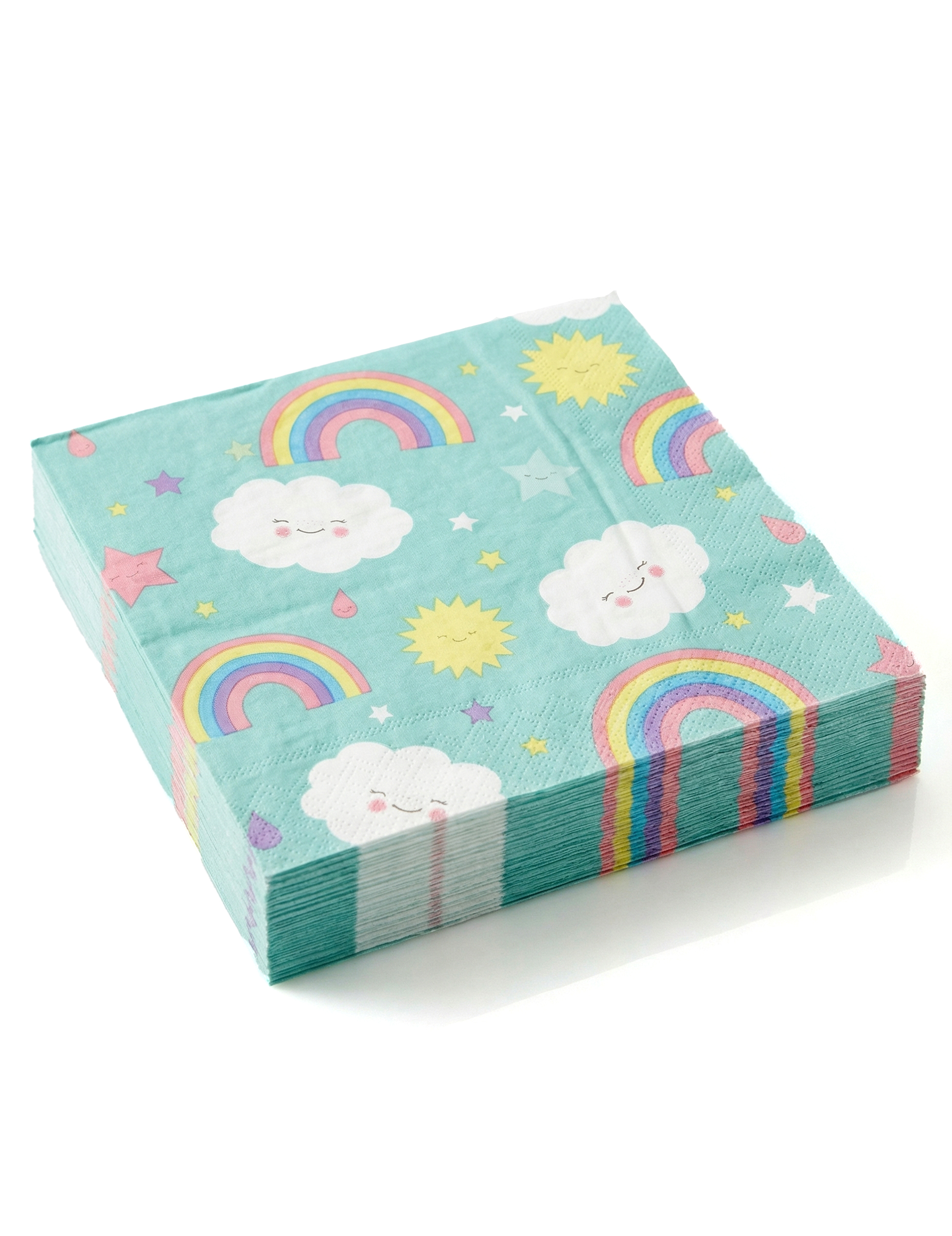 20 Servietten Wolke Mint 33 x 33 cm