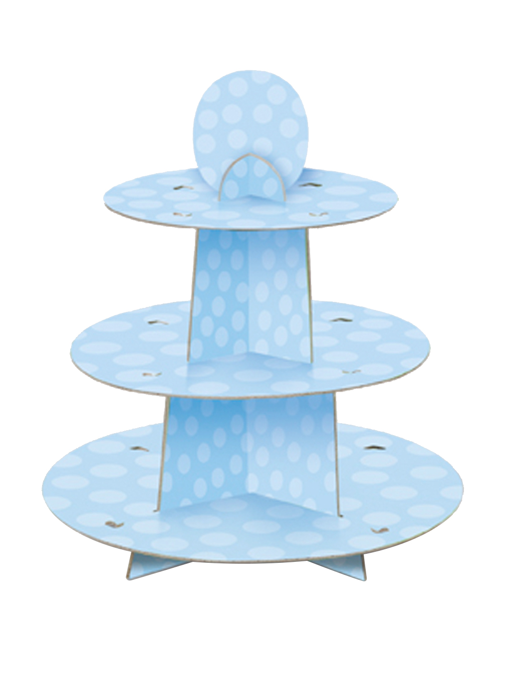 305230 Tortensänder Blau Kuchenständer blau 34 x 30 cm