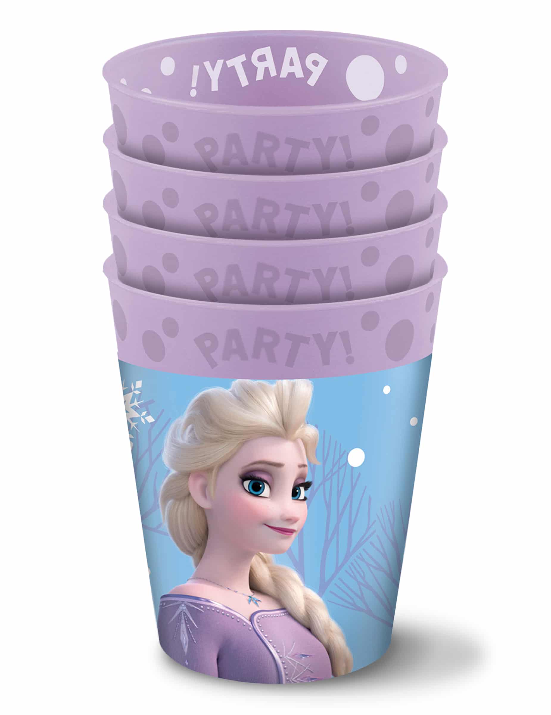 4 Frozen 250ml Mehrwegbecher