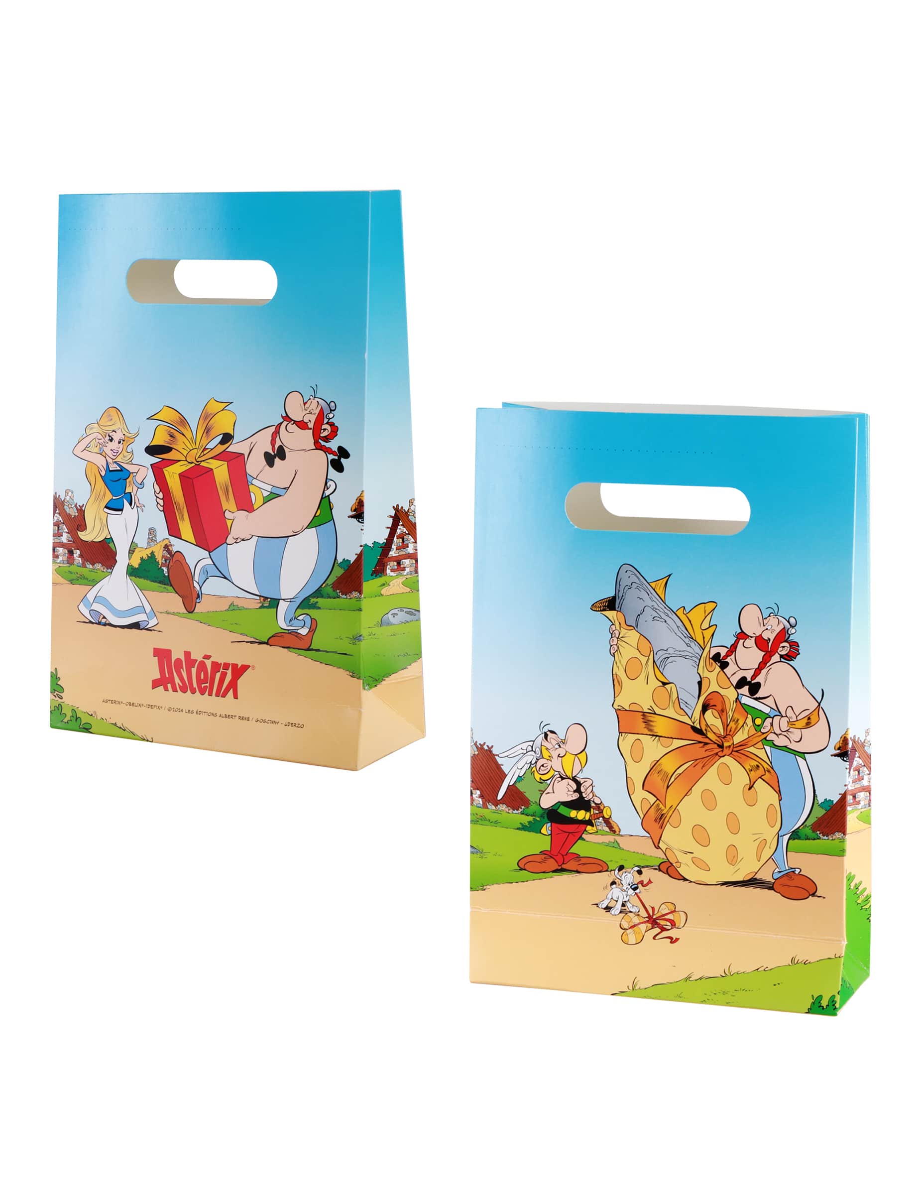 4 Geschenktaschen Asterix