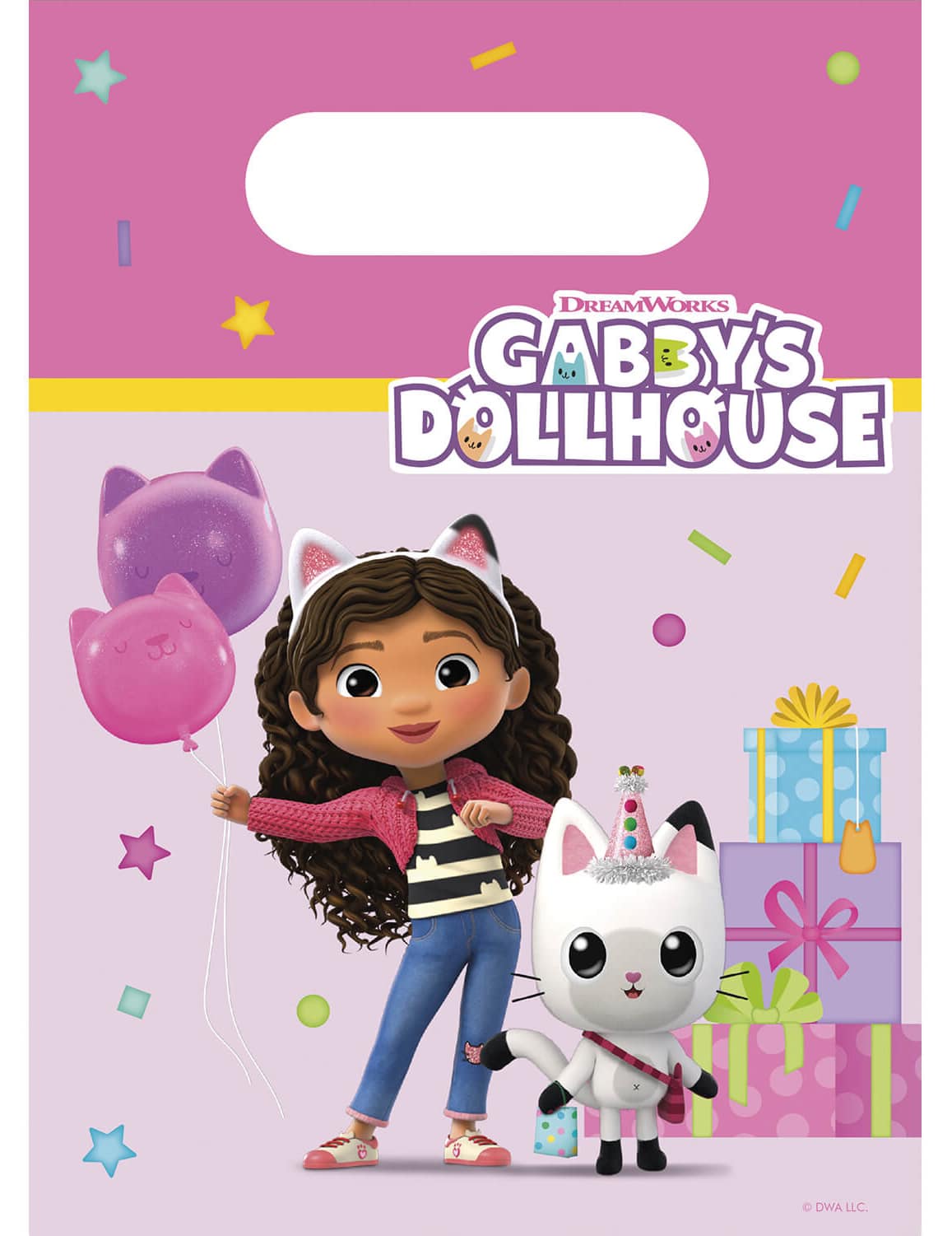 4 Geschenktüten Gabby's Dollhouse