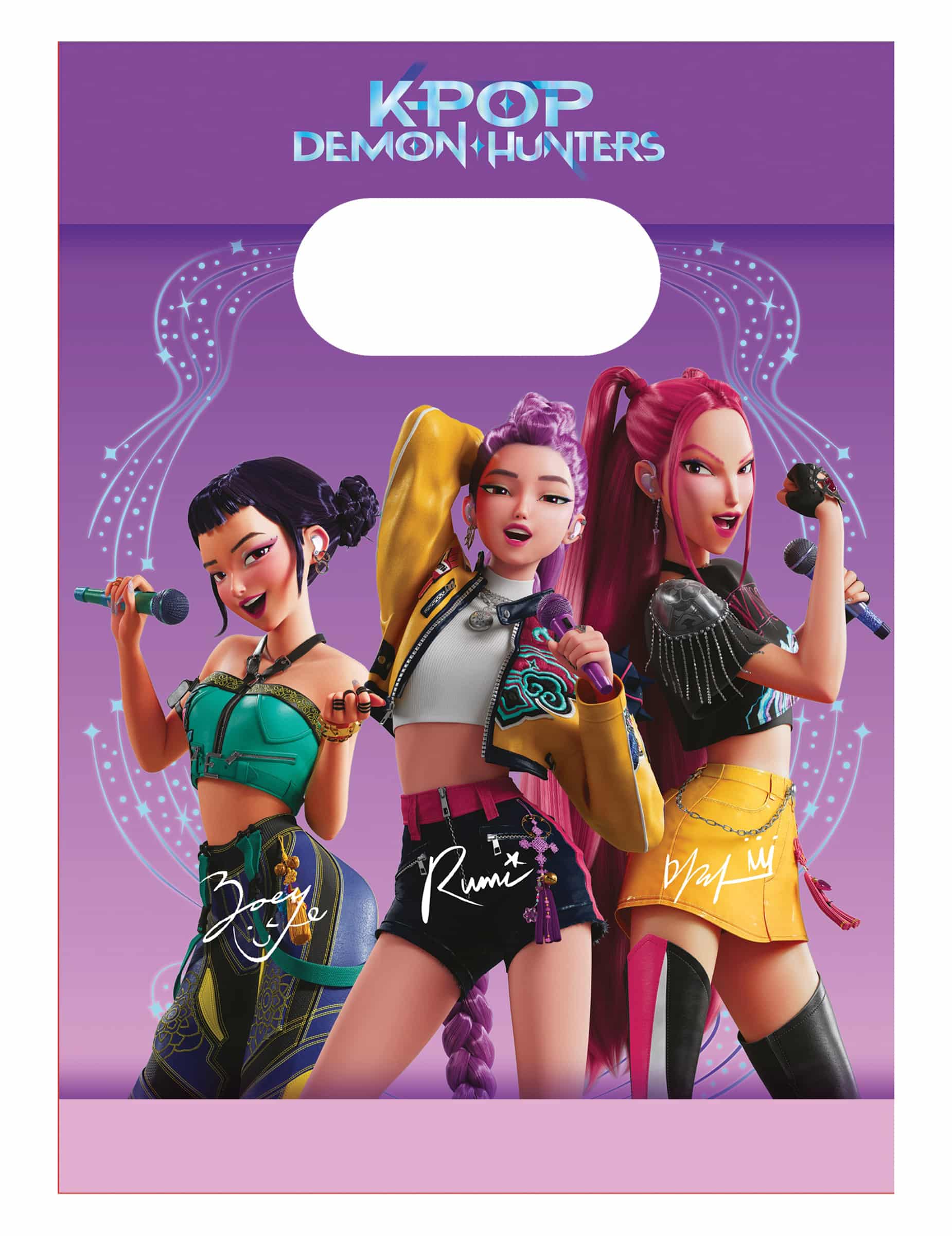 4 Geschenktüten Kpop Demon Hunter Papier