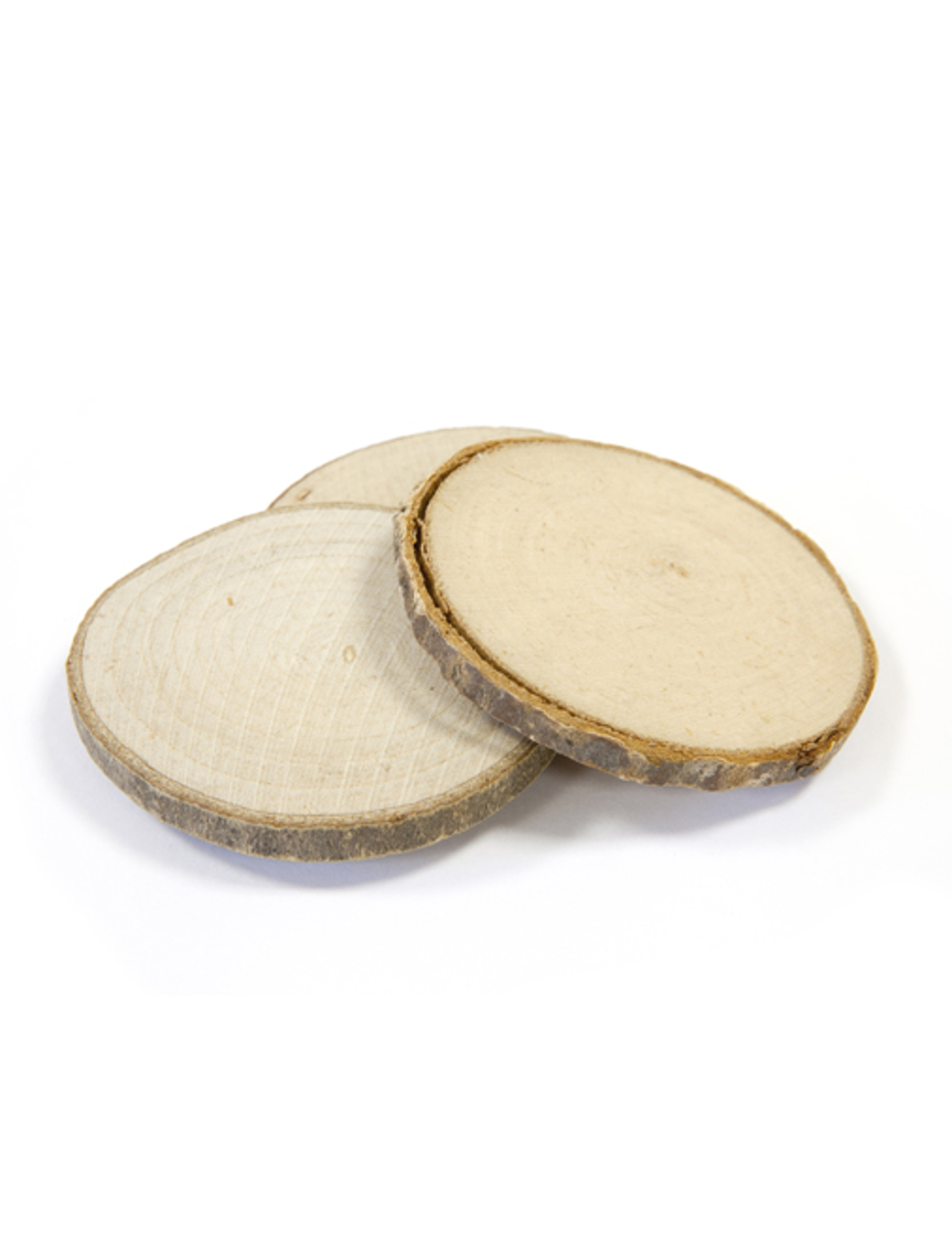 4 Holzscheiben Platzkarten 5