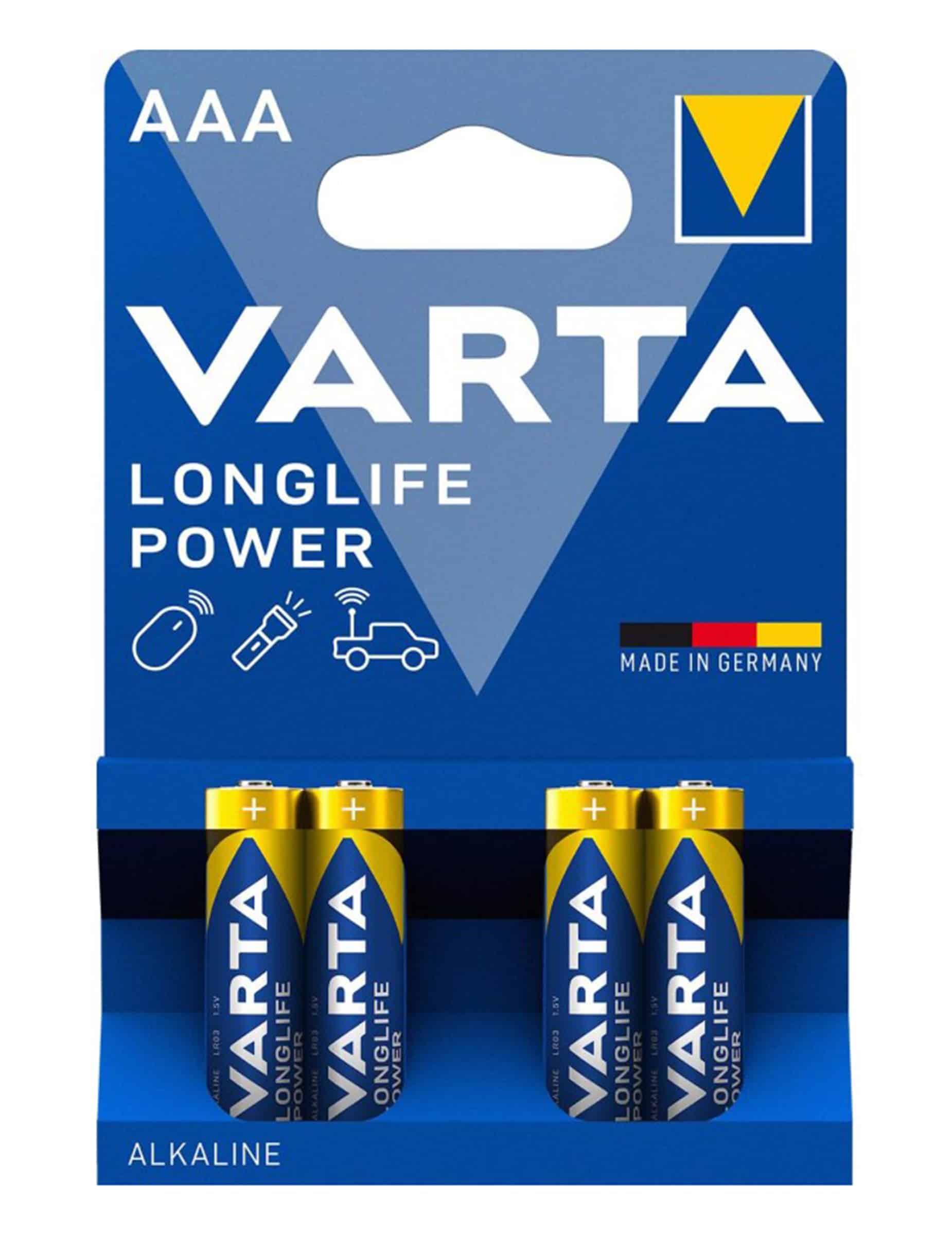 4 LR03/ AAA Batterien