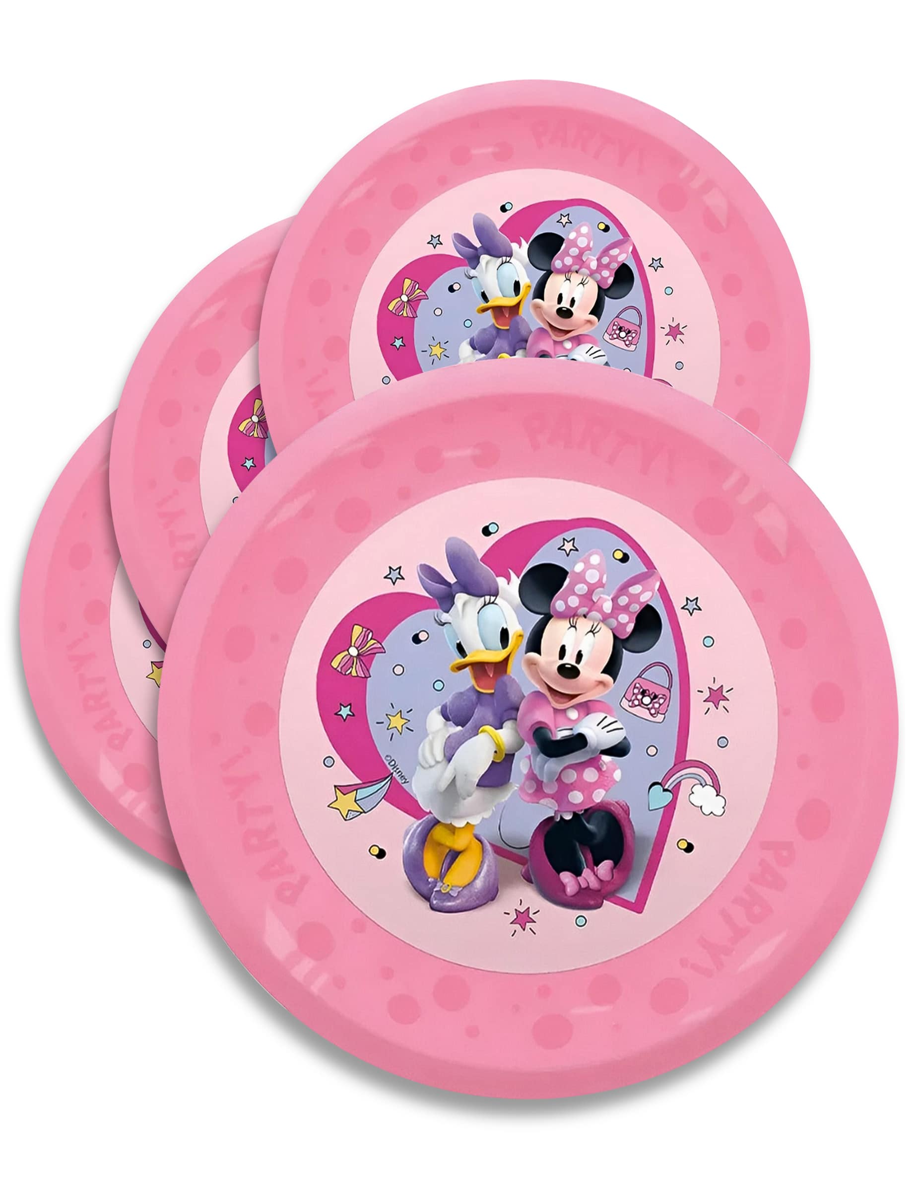 4 Minnie Mehrwegteller 21cm
