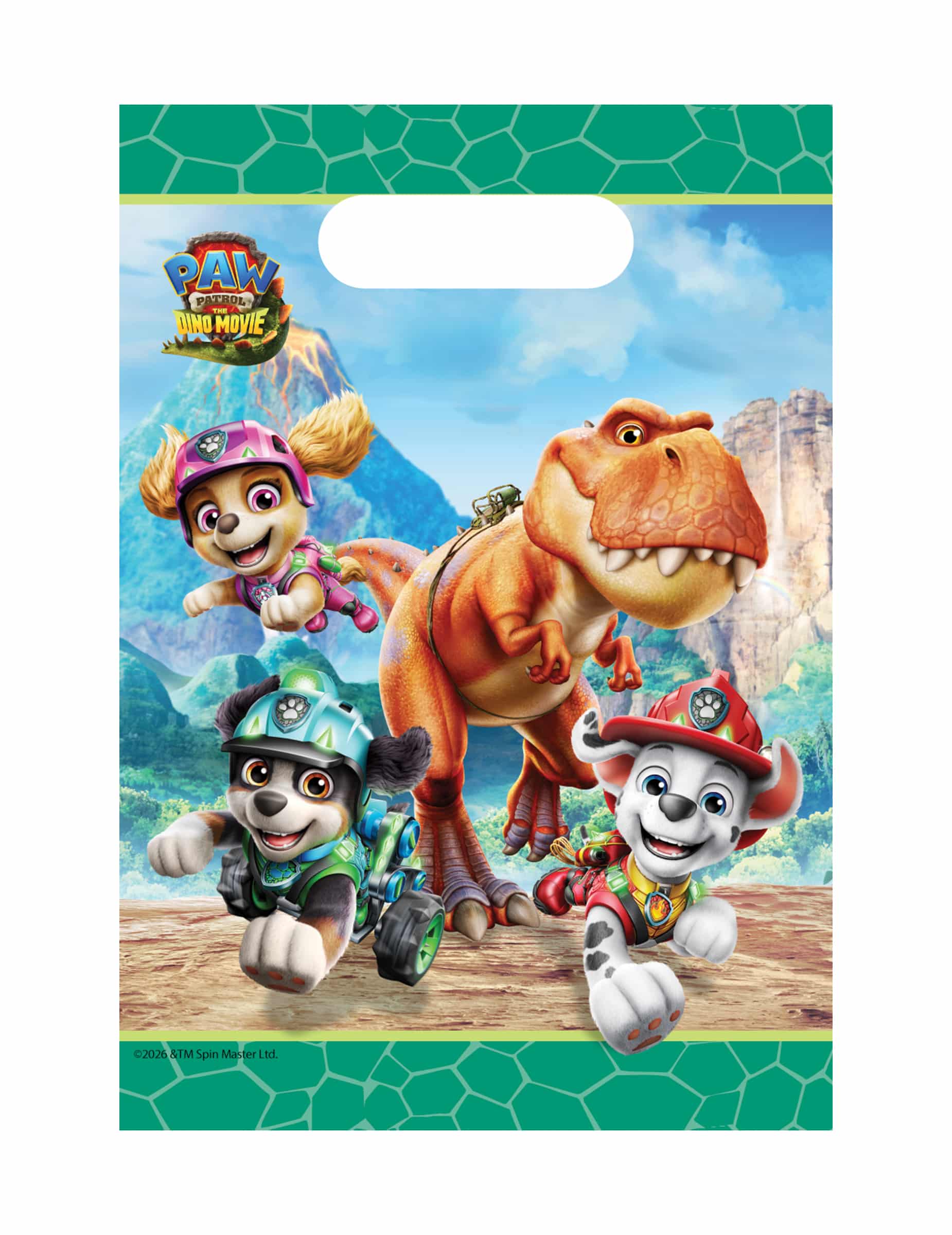 4 Paw Patrol Dino Movie Geschenktüten aus Papier