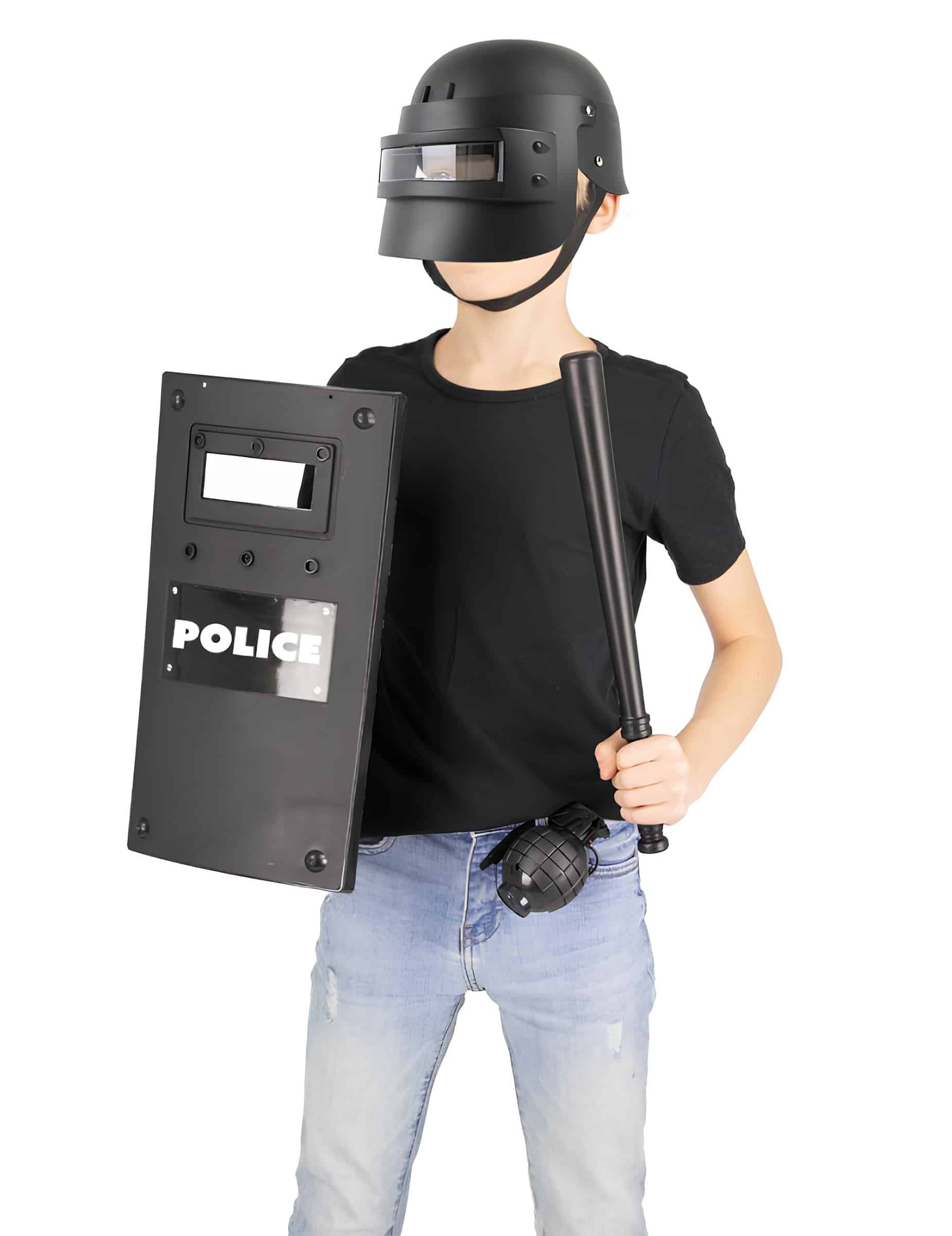 4 teiliges Kinder Polizei Set