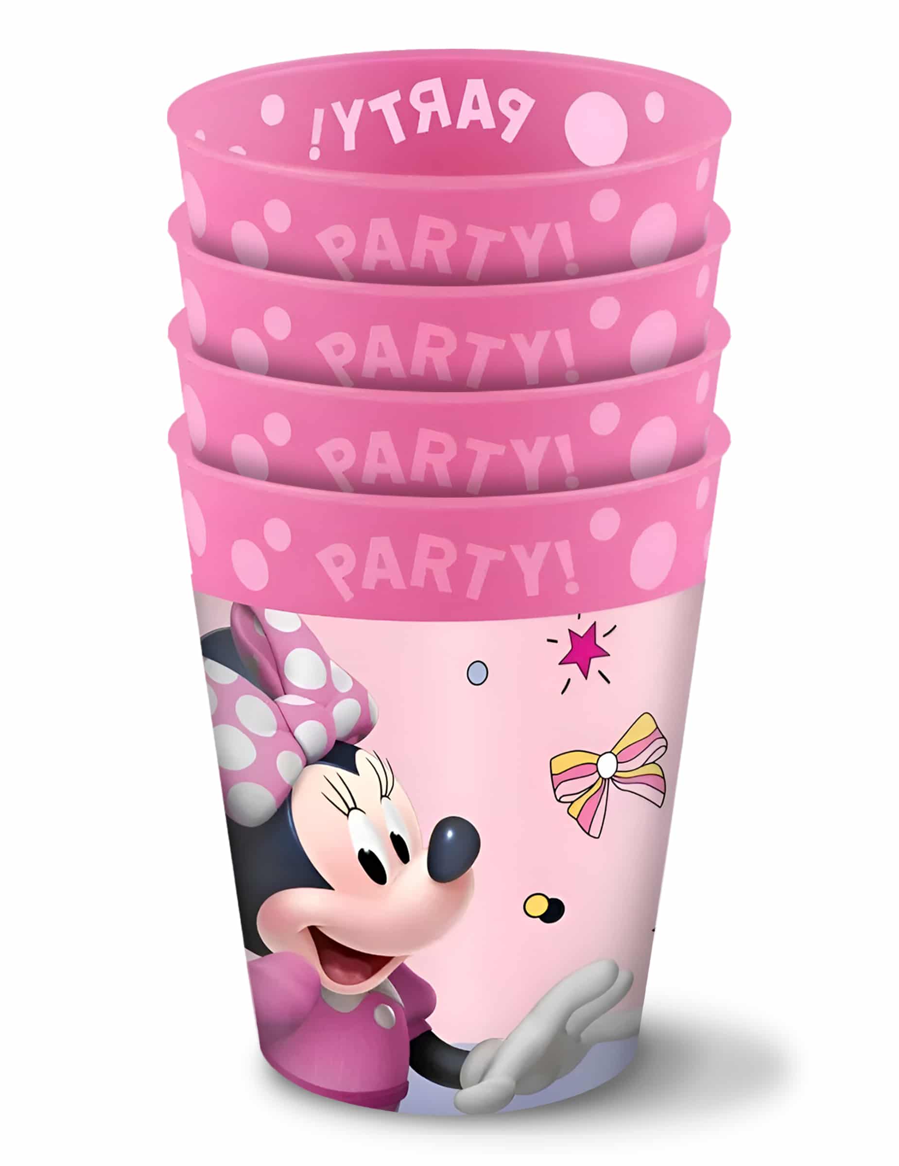 4 wiederverwendbare Minnie Becher 250ml