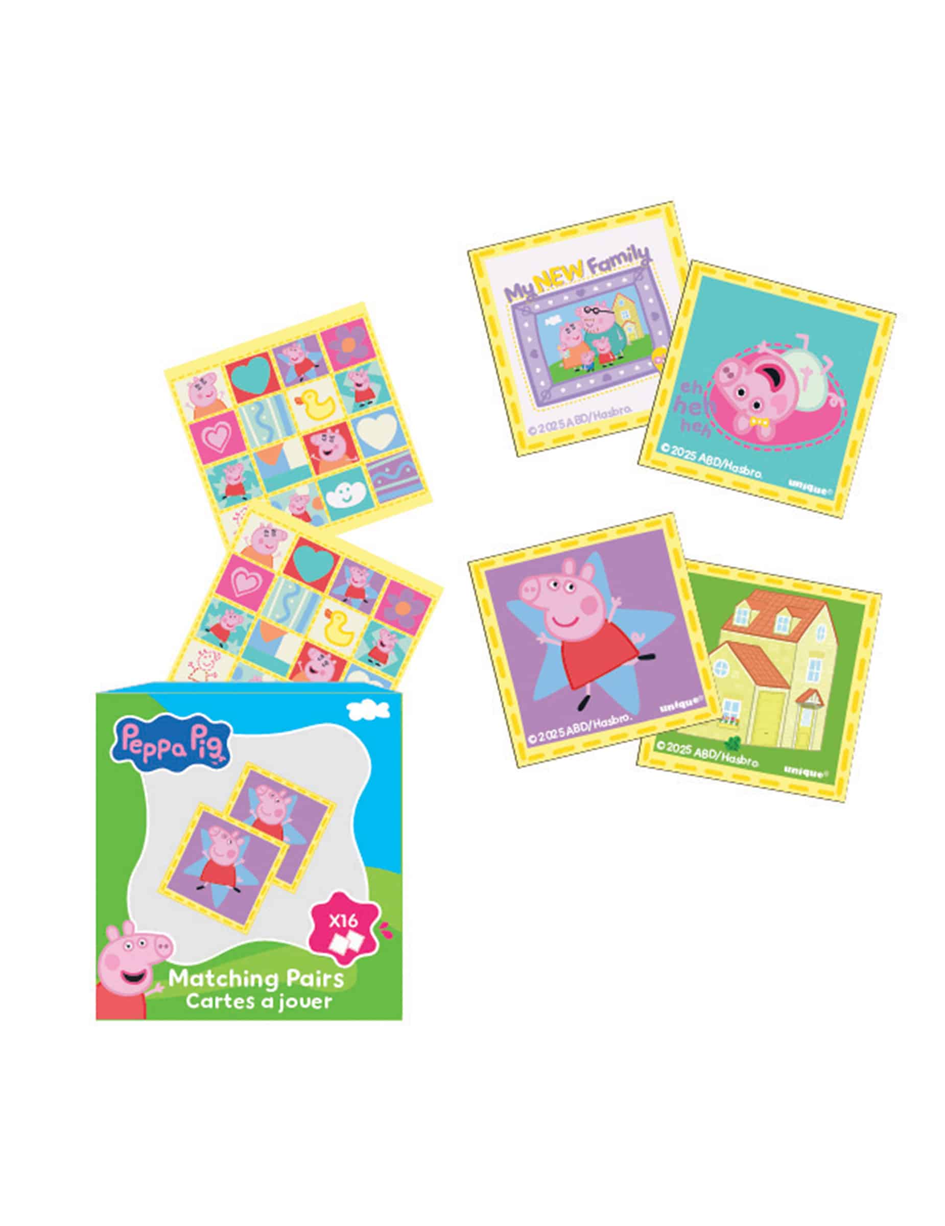 4er-Set Peppa Wutz Kartenspiele