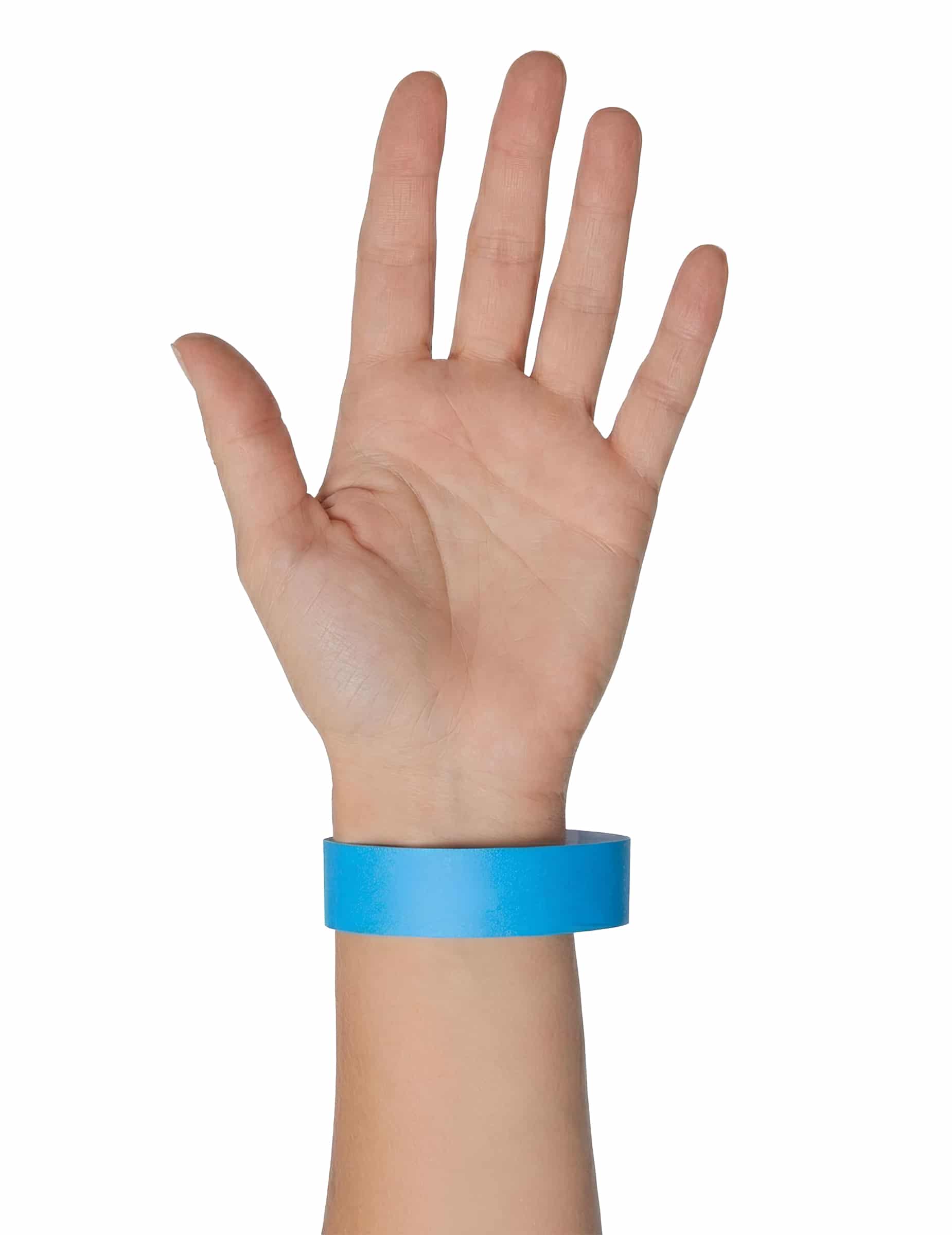 50 Einlassbänder Blau für Veranstaltungen