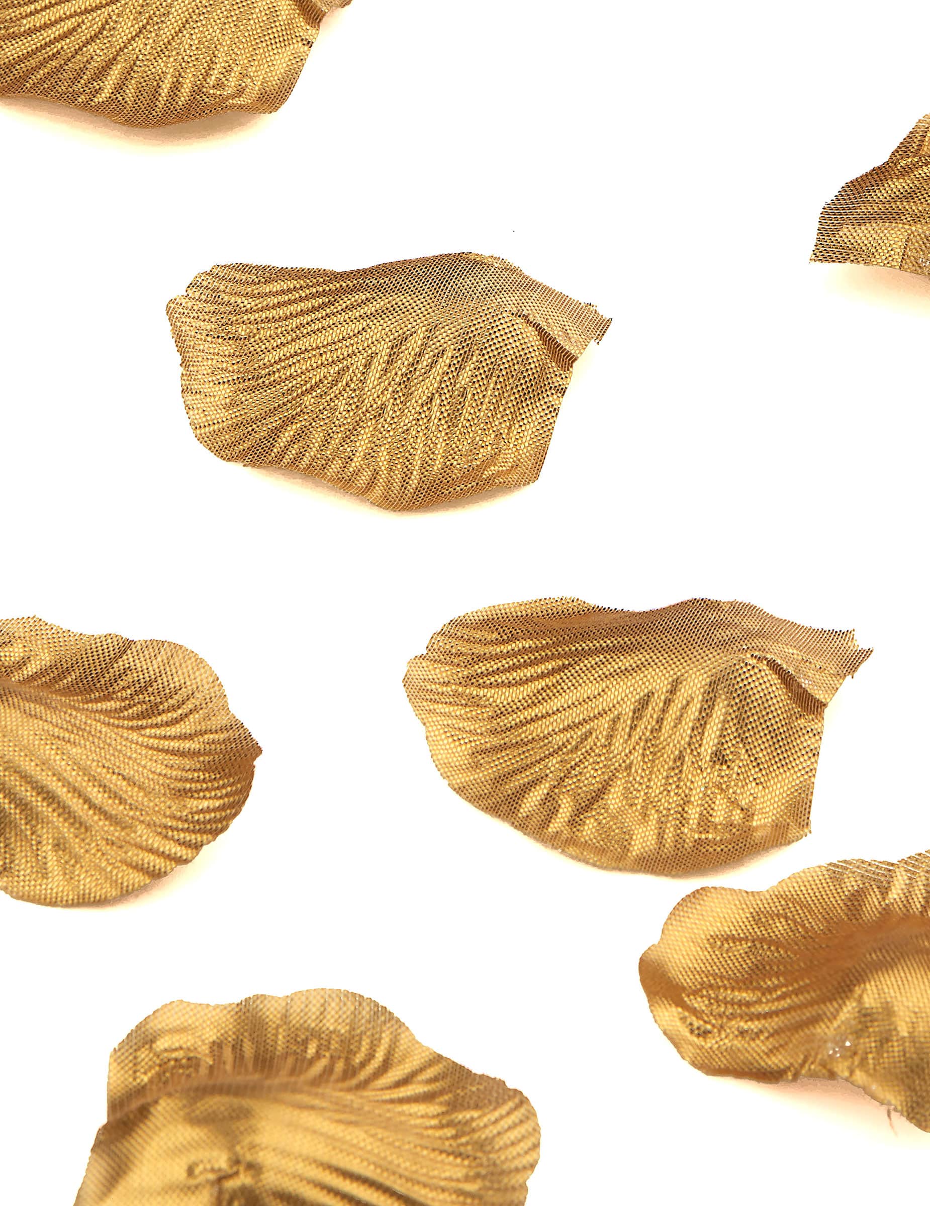 50 Streudeko Blütenblätter Metallic Gold