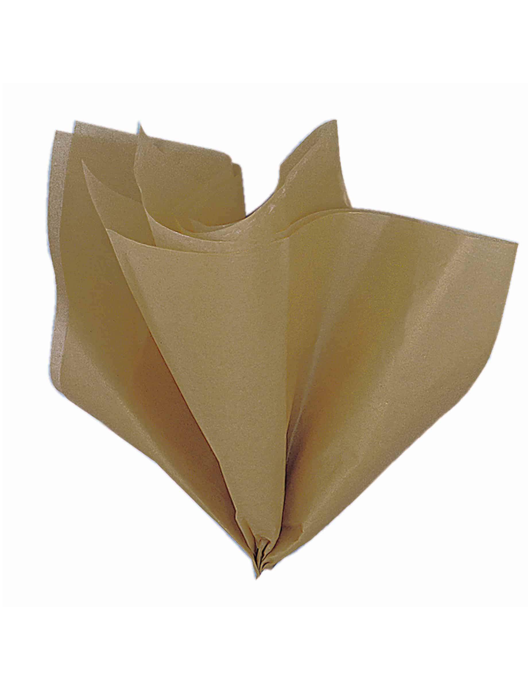5er-Set Seidenpapier Gold-Metallic