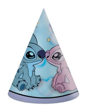 6 Angel und Stitch Partyhüte
