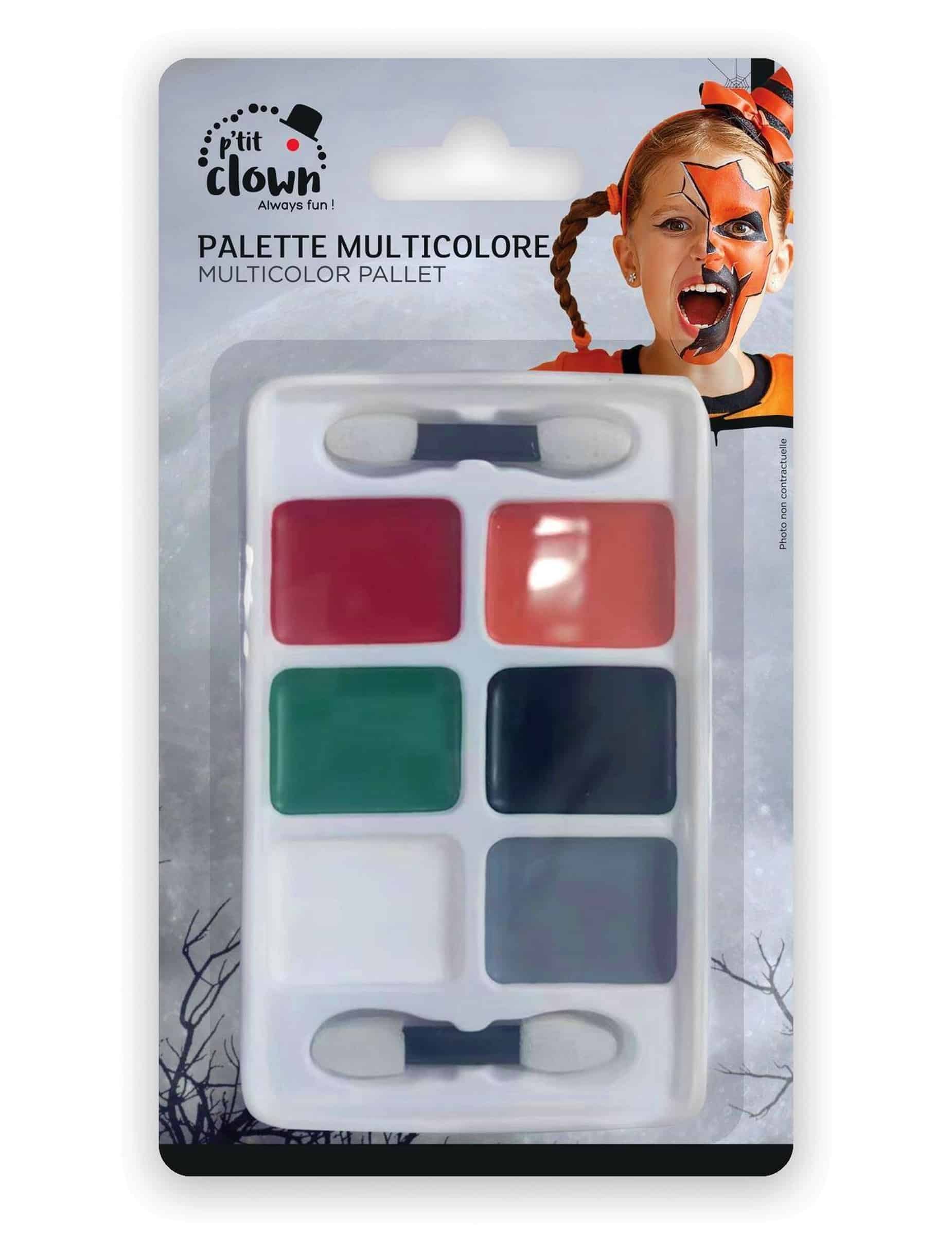 6 Farben Make up Set Halloween