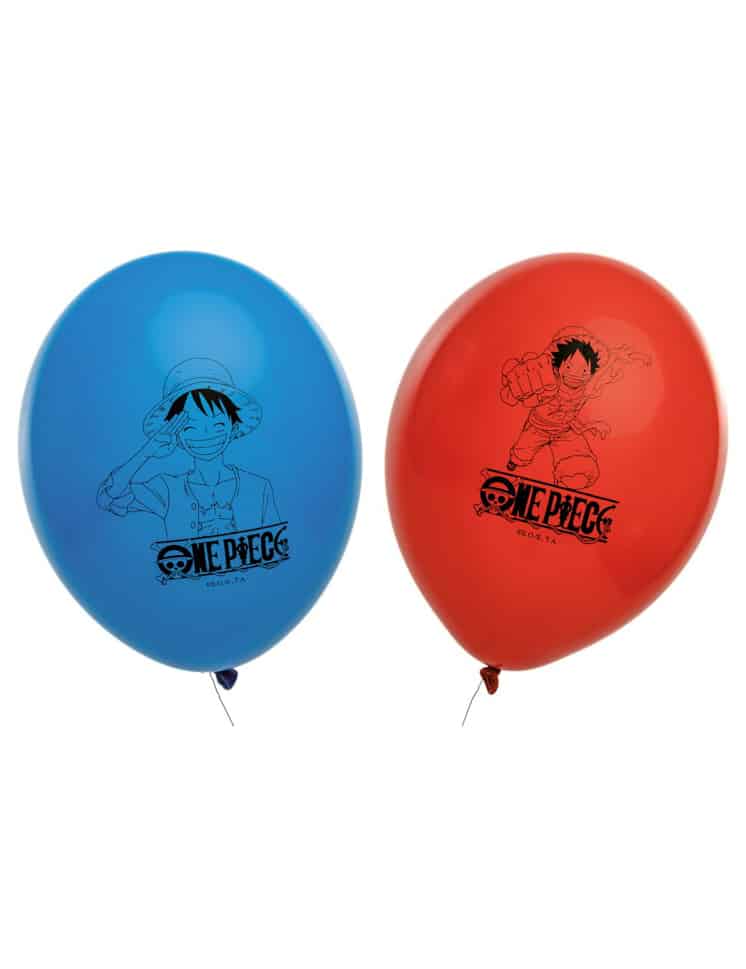 6 Latexballon One Piece 27 cm