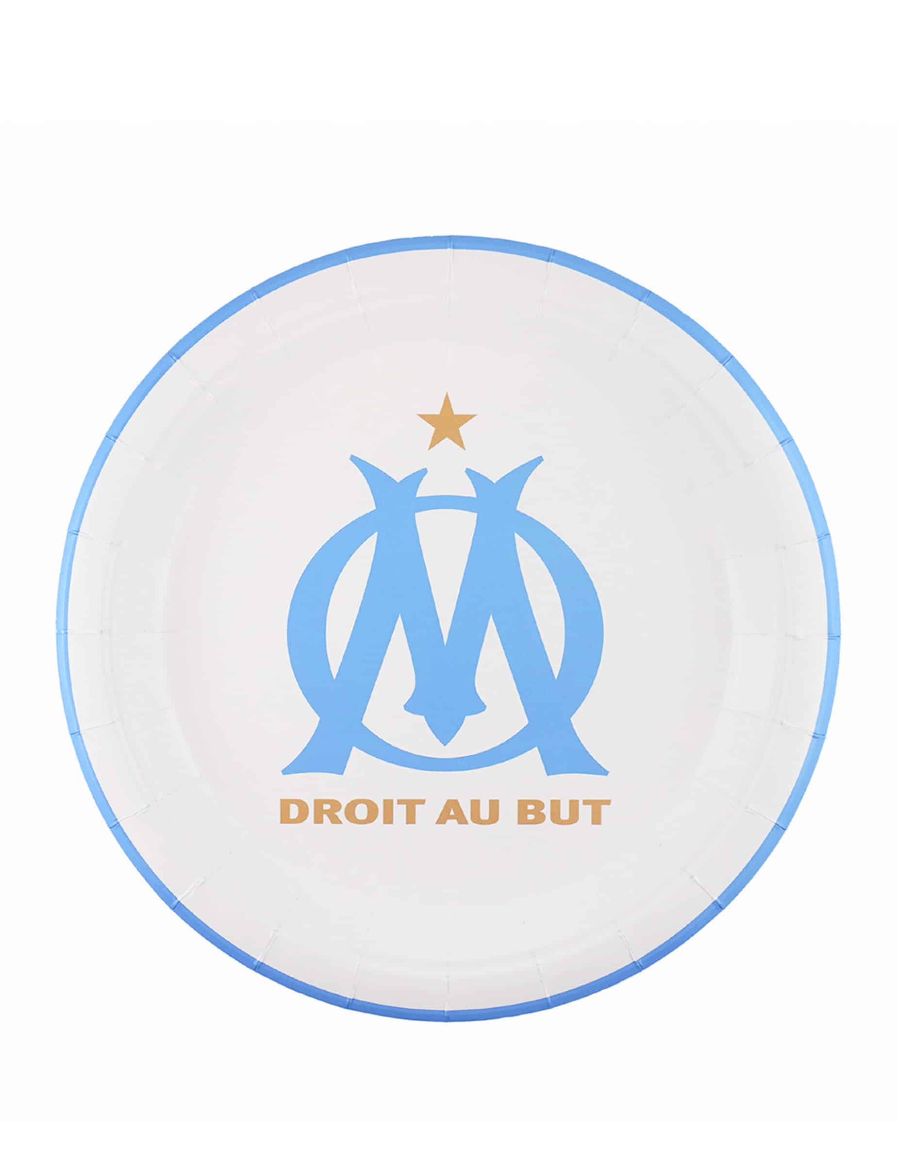 6 Olympique de Marseille Teller 23 cm