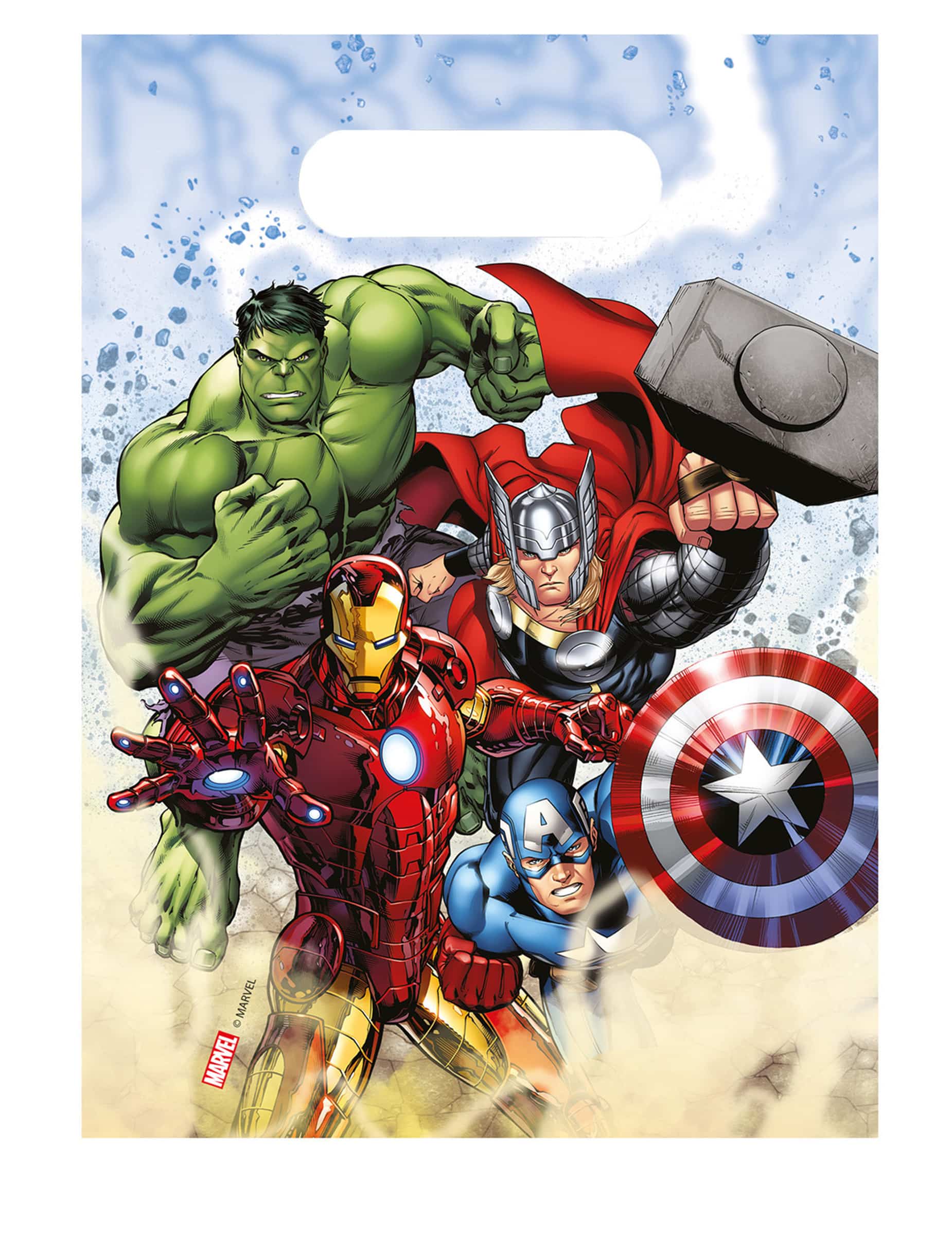 6 Partytüten The Avengers