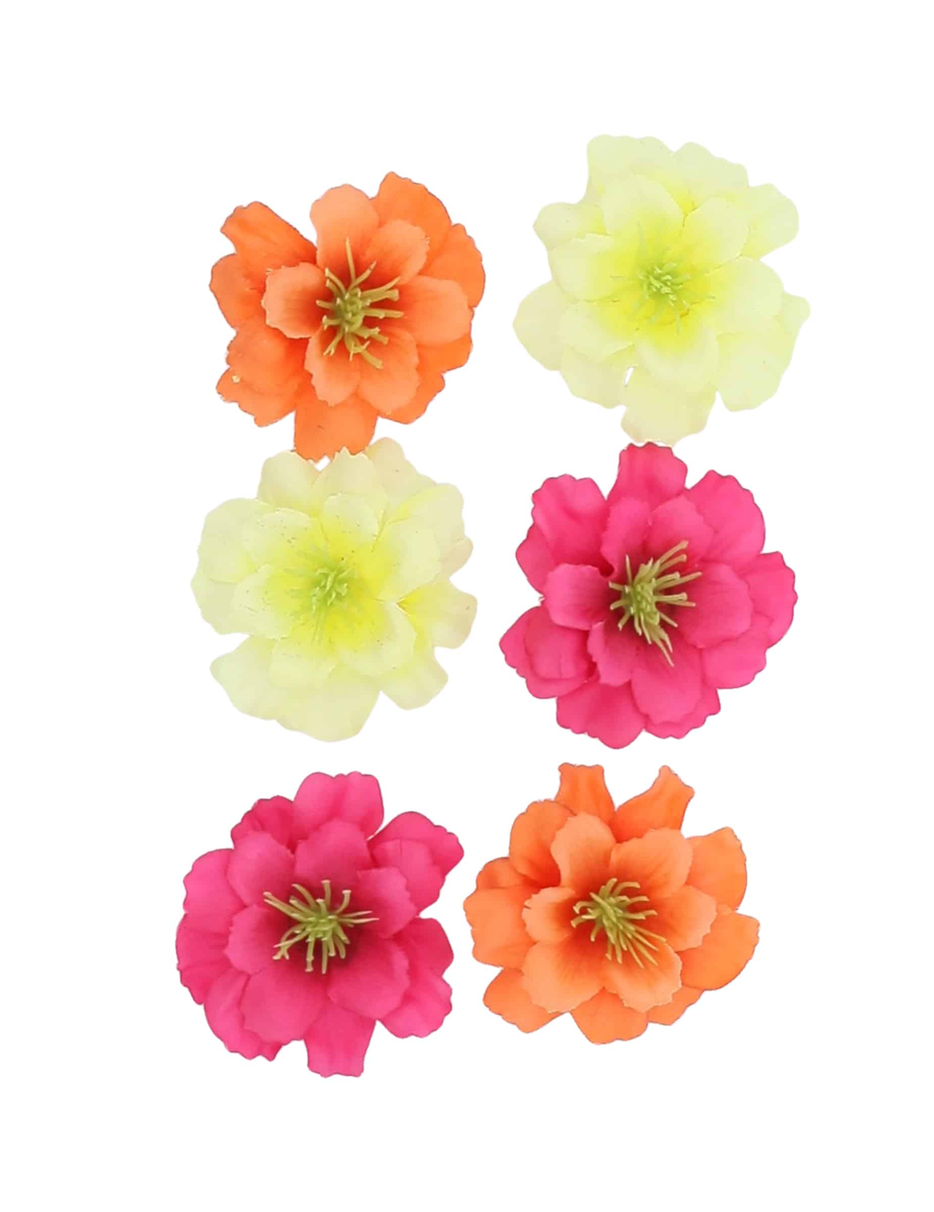 6 selbstklebende Kirschblüten in Rosa