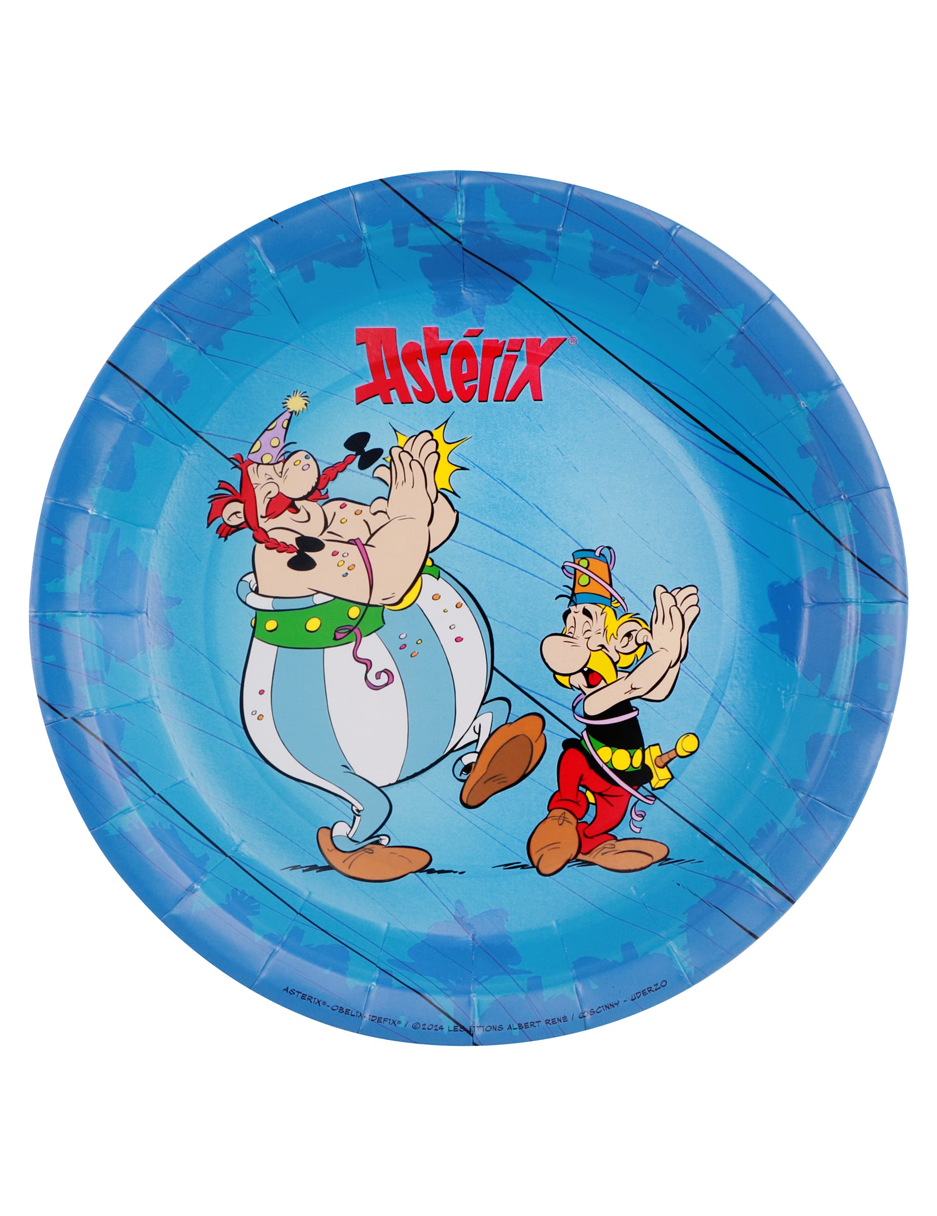 8 Asterix 18 cm kleine Pappteller