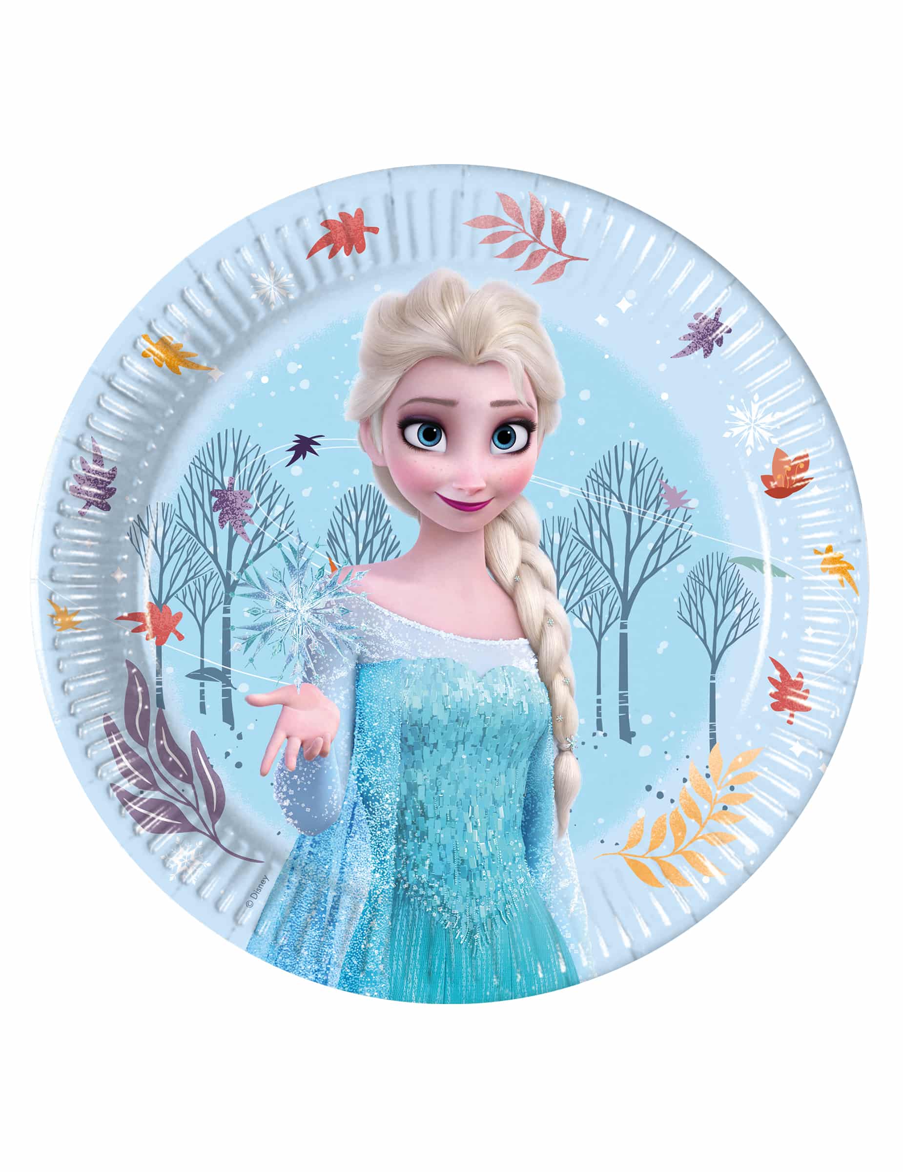8 Die Eiskönigin Frozen Idyllic Wonder Pappteller 20 cm