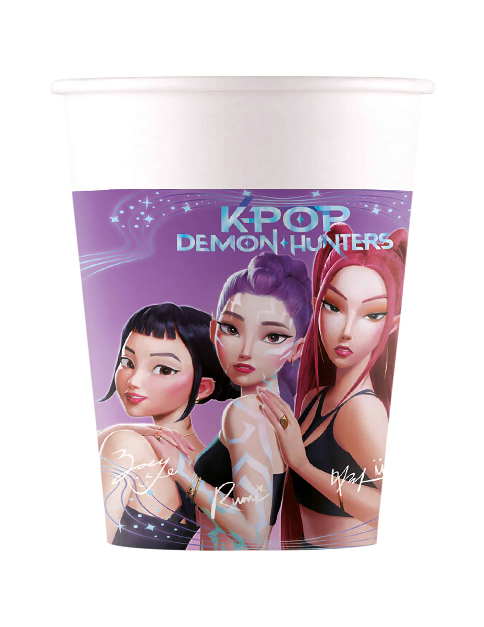 8 Pappbecher Kpop Demon Hunter 200 ml