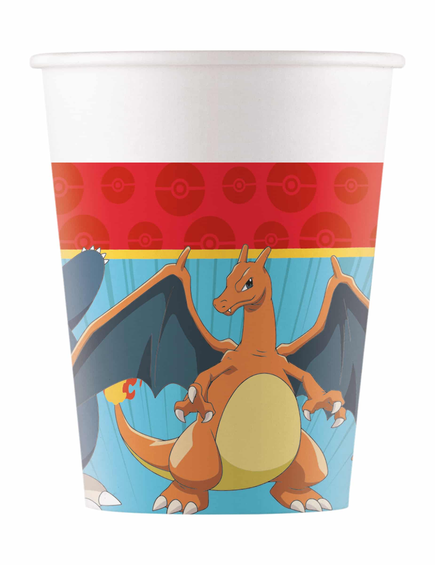 8 Pappbecher Pokémon Next Gen 200 ml