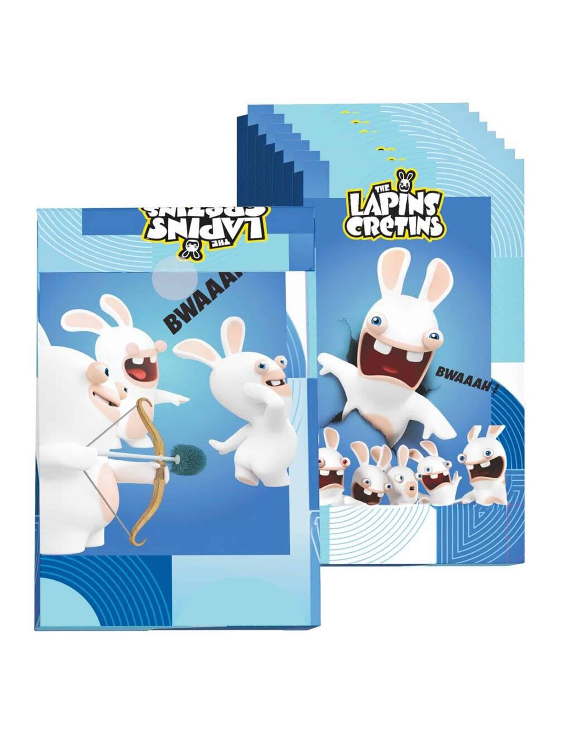 8 Raving Rabbids Geschenktüten